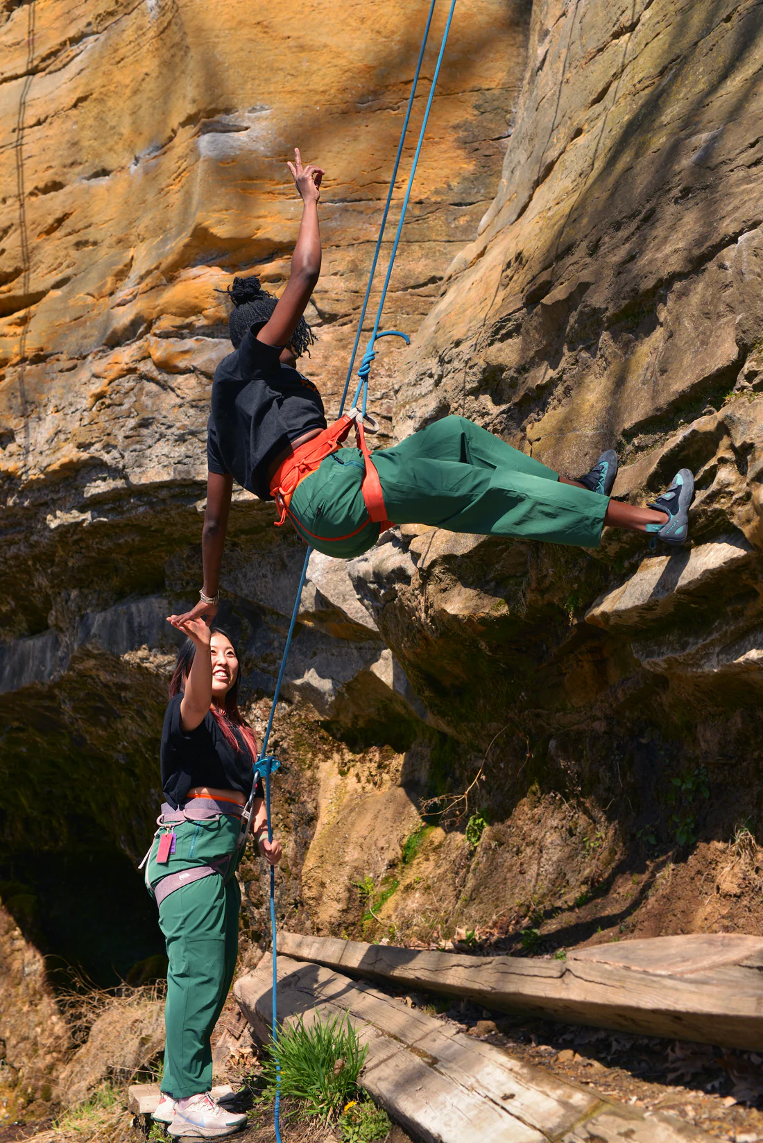 Climbing Apparel cover photo collage