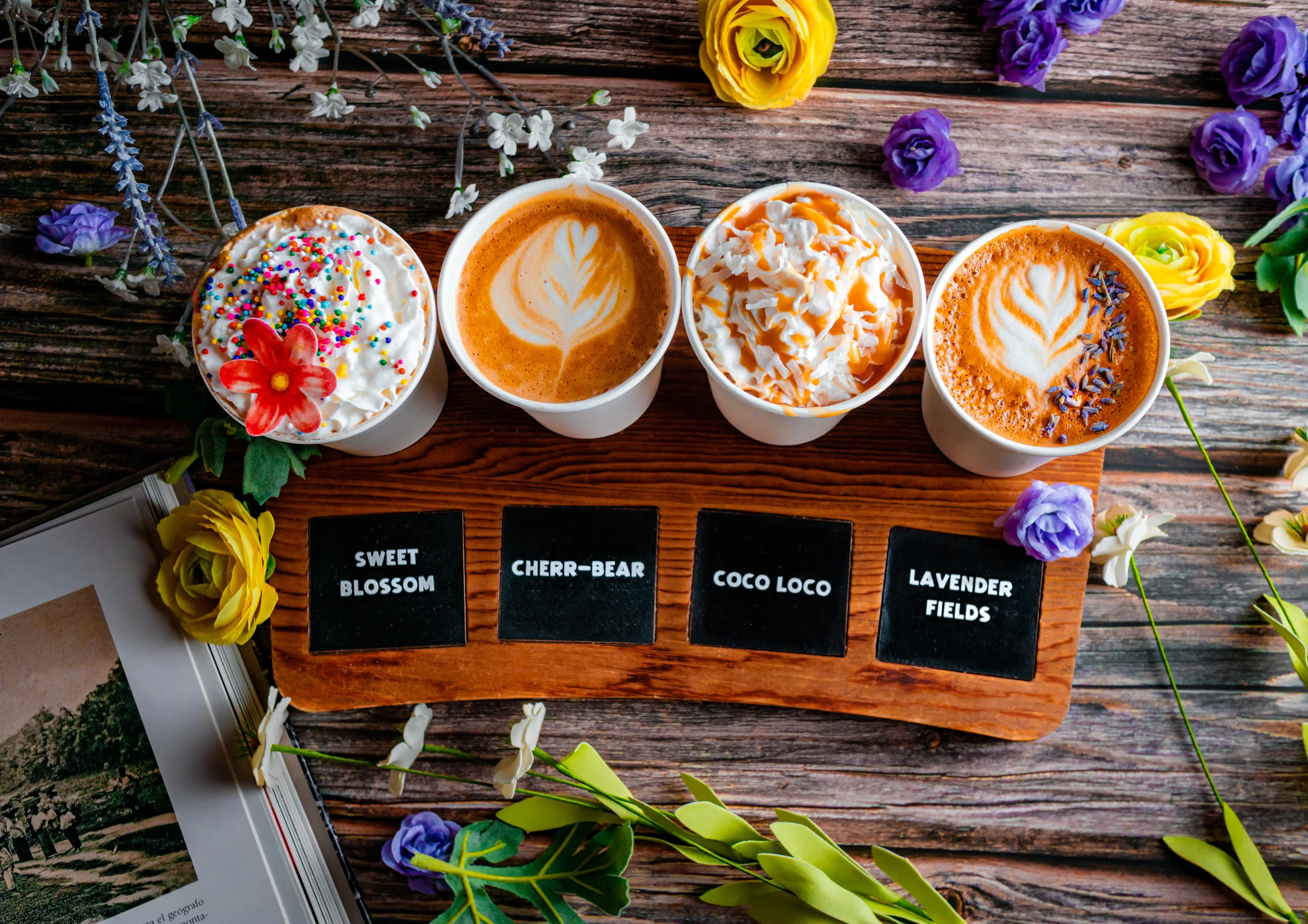 But first... coffee. Best local coffee spots in Orlando cover photo collage