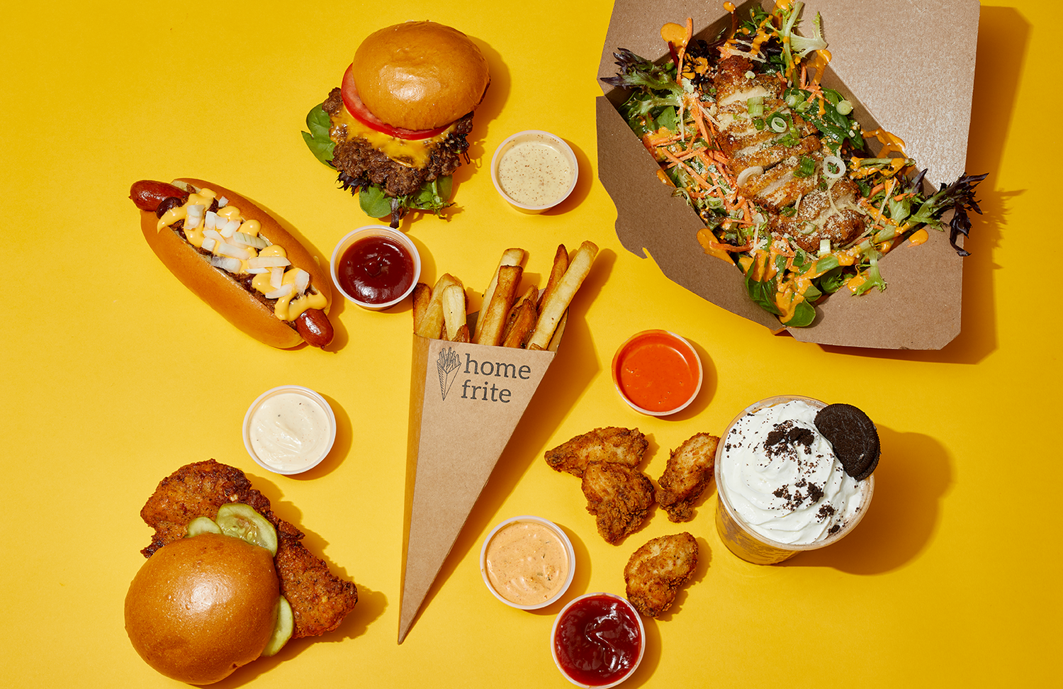 NYC Fry Guide 🍟 cover photo collage