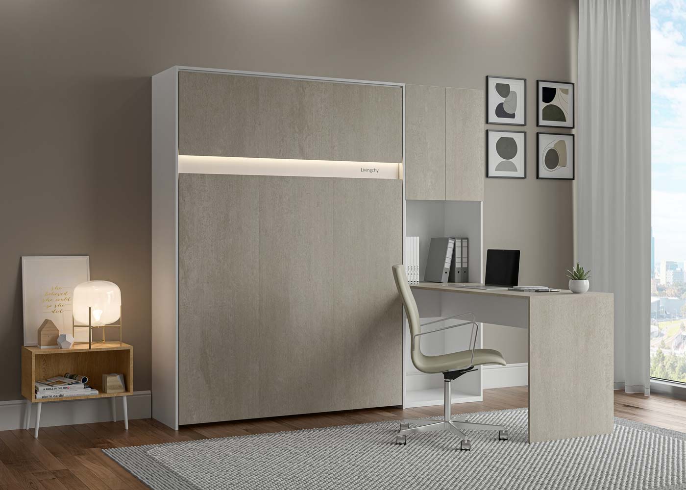 Guest Room Meets Office: Stylish Tips for Dual Functionality cover photo collage