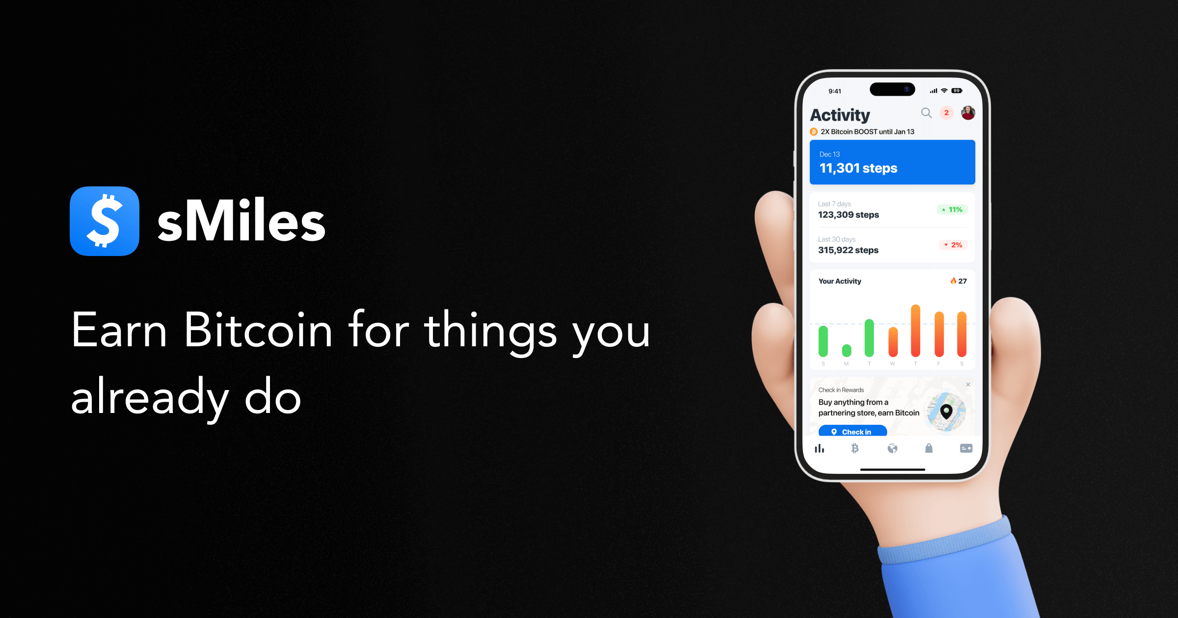 I use these Walk & Exercise and Earn Apps