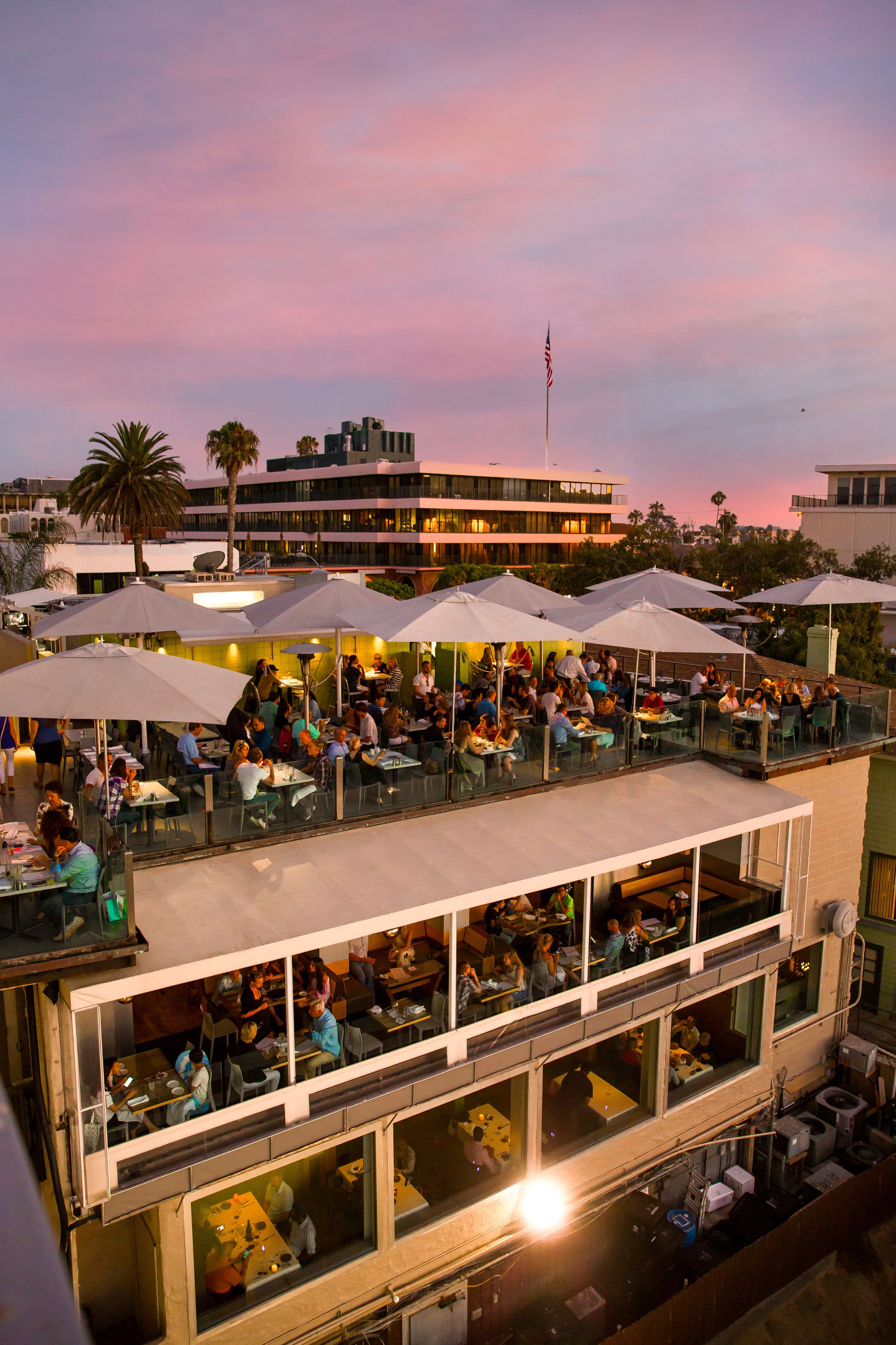 Rooftops of San Diego- views, drinks, vibes cover photo collage