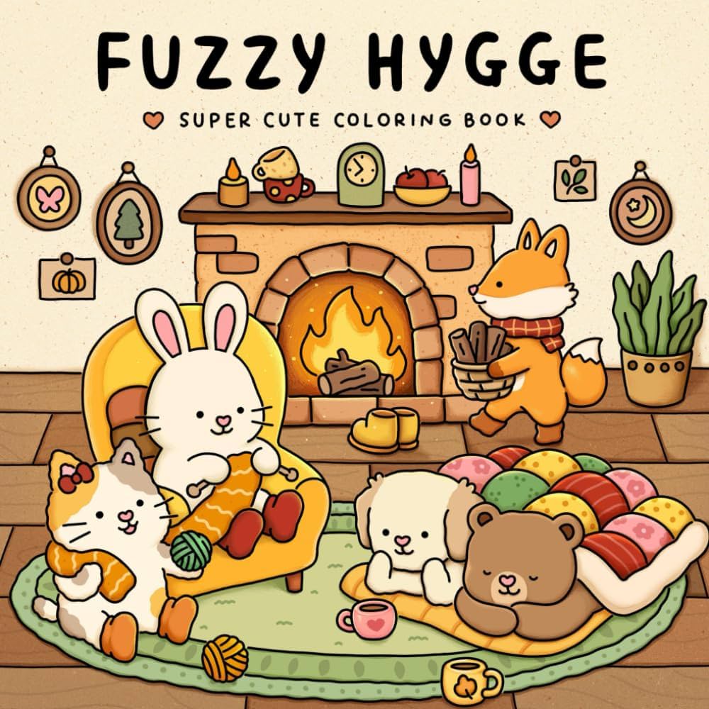 cozy hobby era 🌸🧸🎀🕯️💗🎨 cover photo collage
