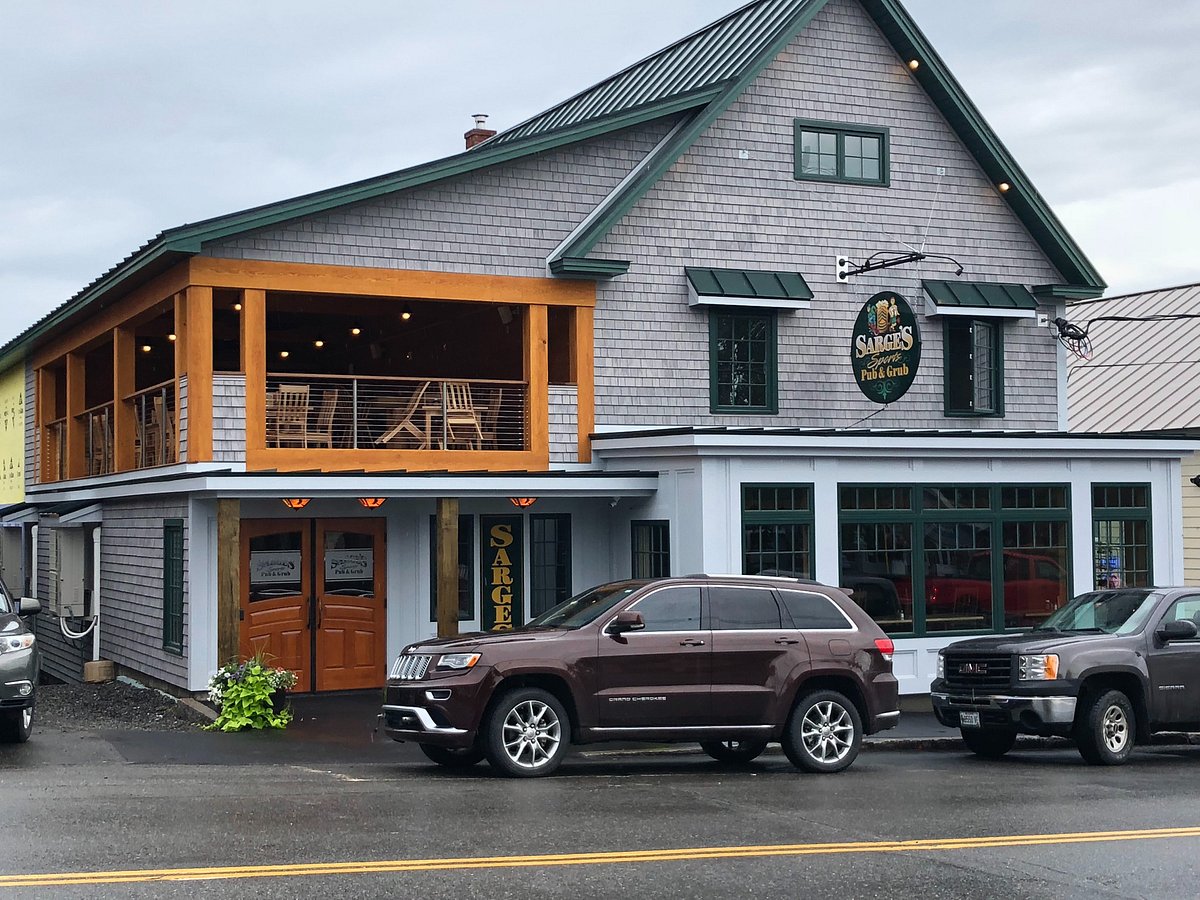 Local Restaurant Guide When You Visit Rangeley, Maine cover photo collage
