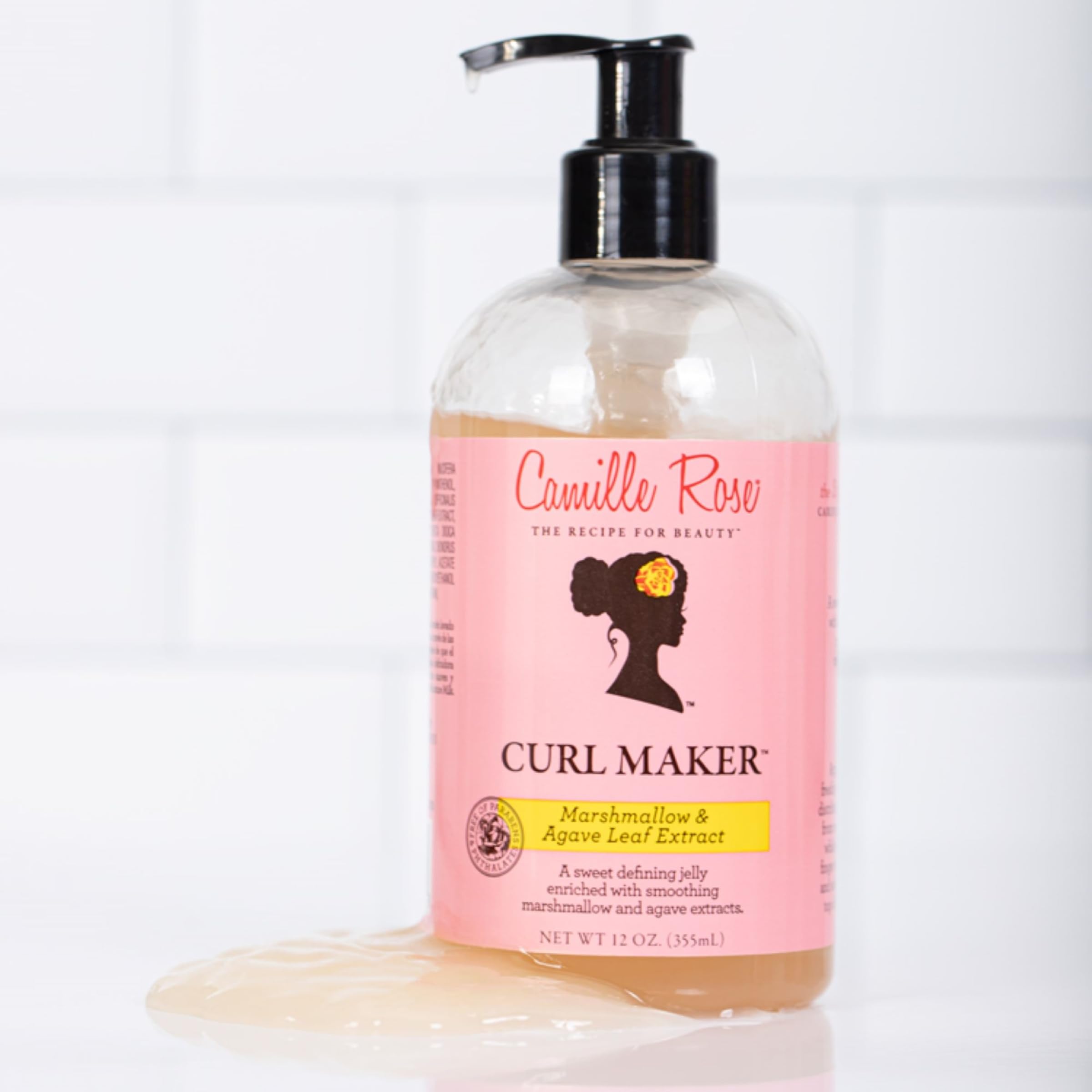 Curly Hair Routine cover photo collage