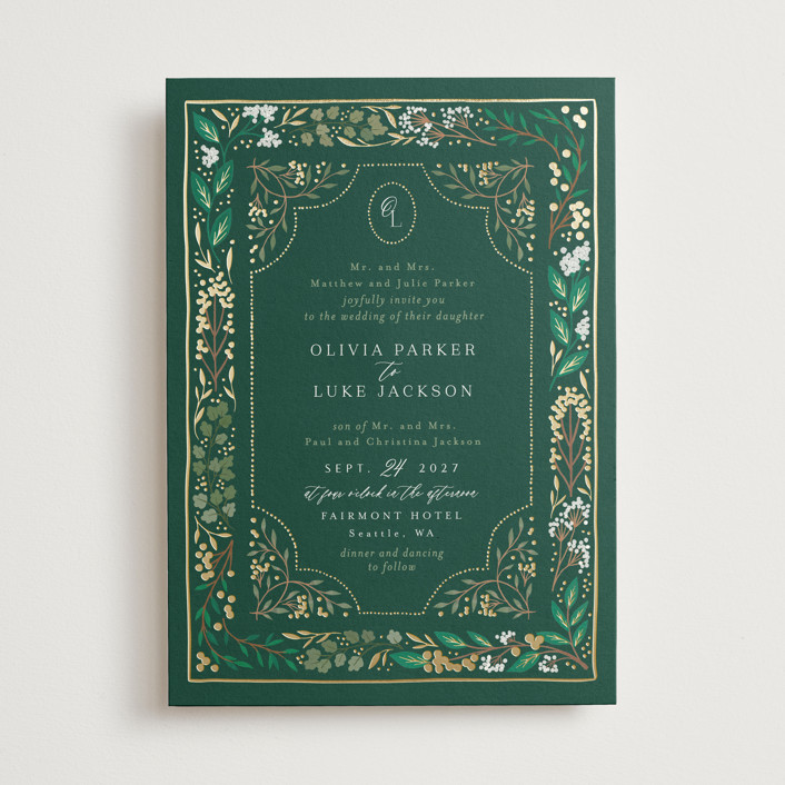 The Perfect Wedding Stationary - Invitations cover photo collage