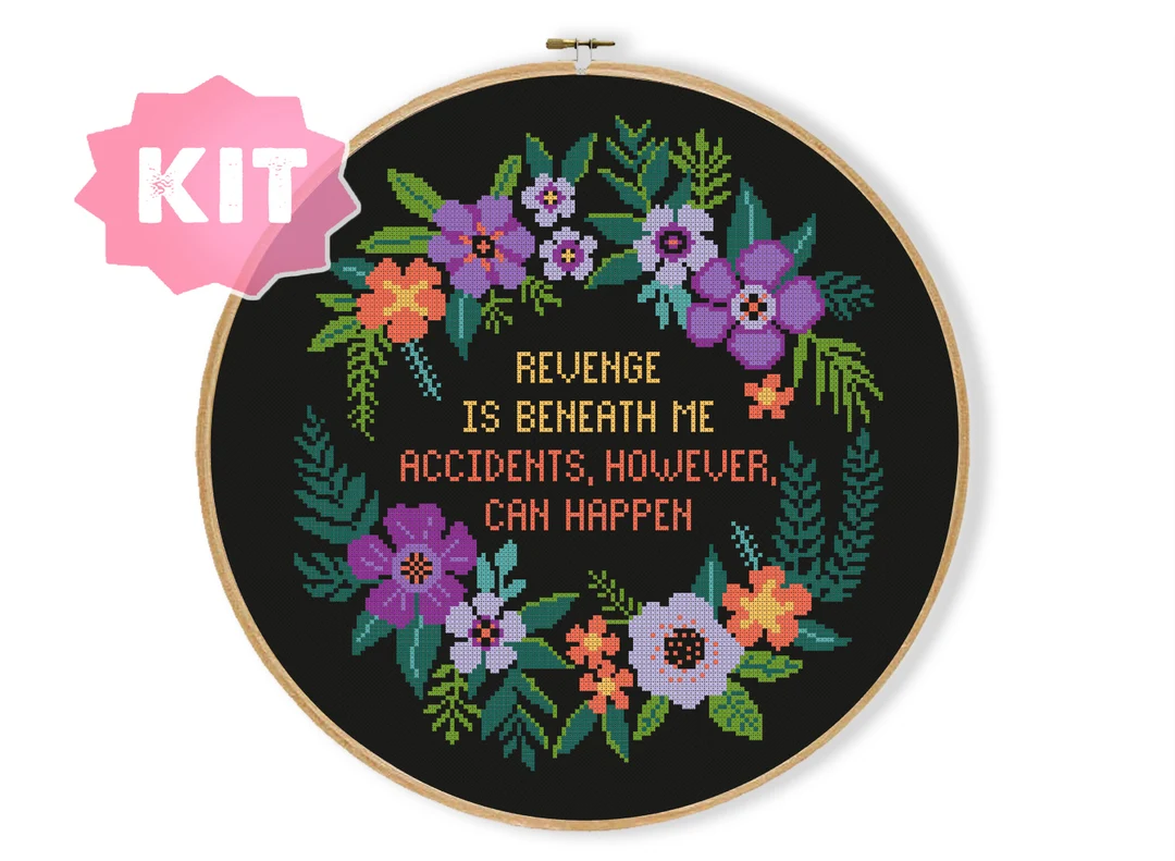 Snarky Cross Stitch cover photo collage