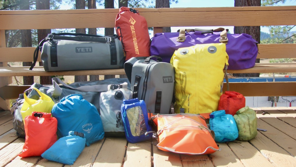 Dry Bags for Wet Weather Hiking cover photo collage