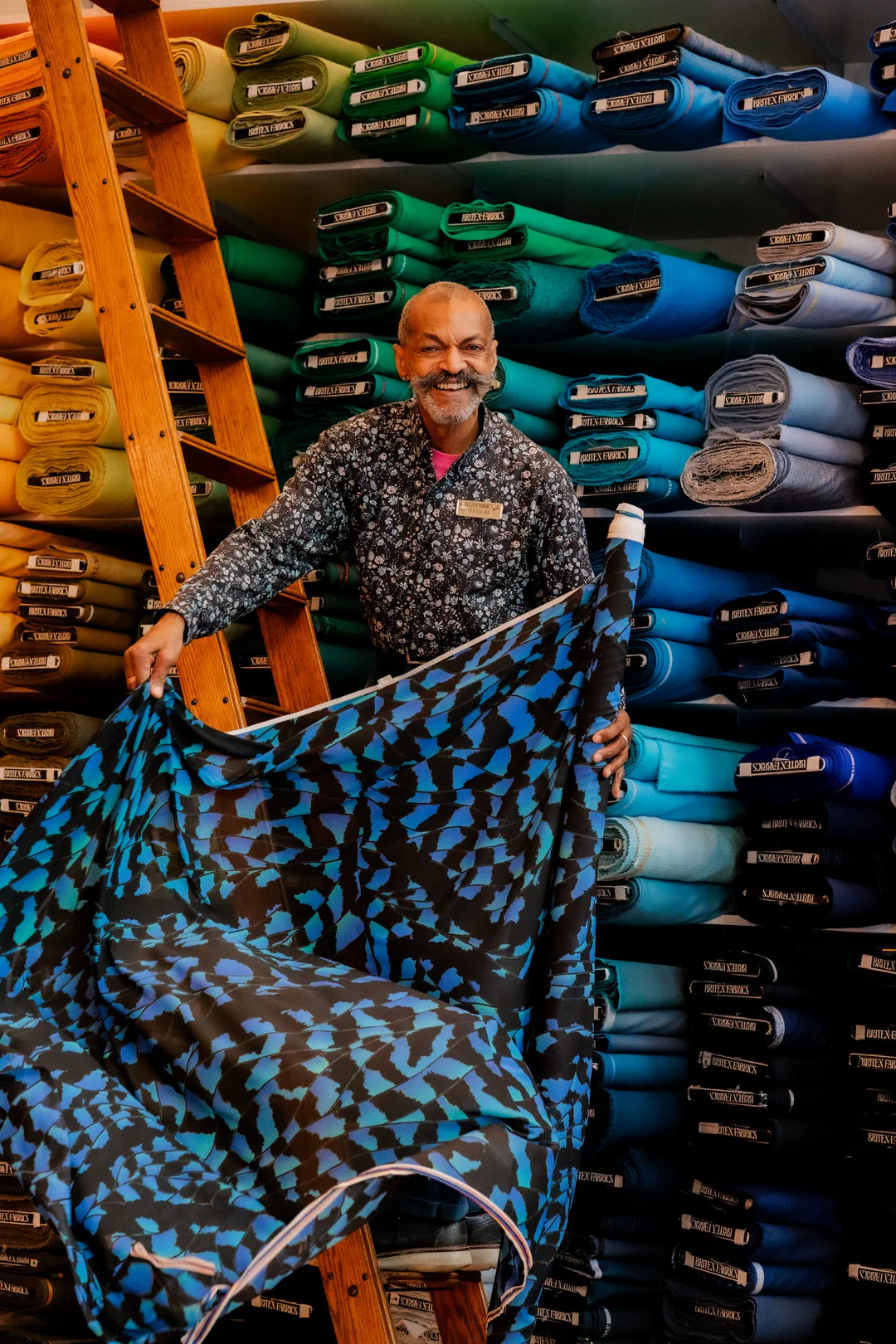 Fabric stores cover photo collage