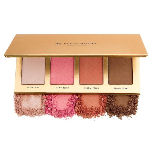 Conscious beauty - makeup cover photo collage