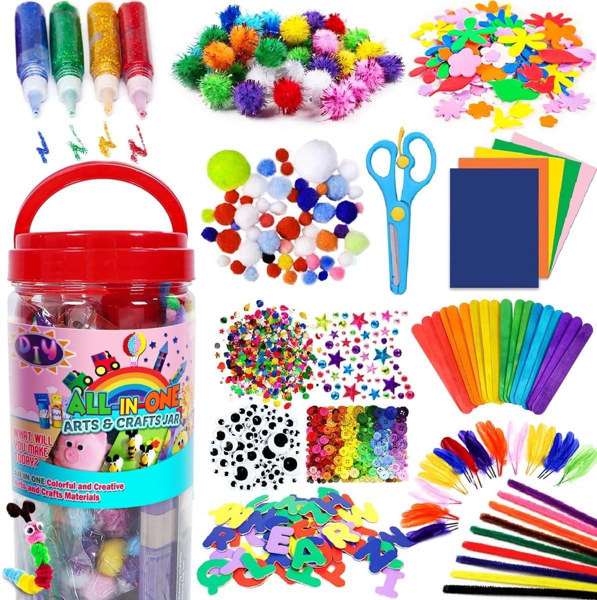 Fun and creative Art Supplies for Kids cover photo collage