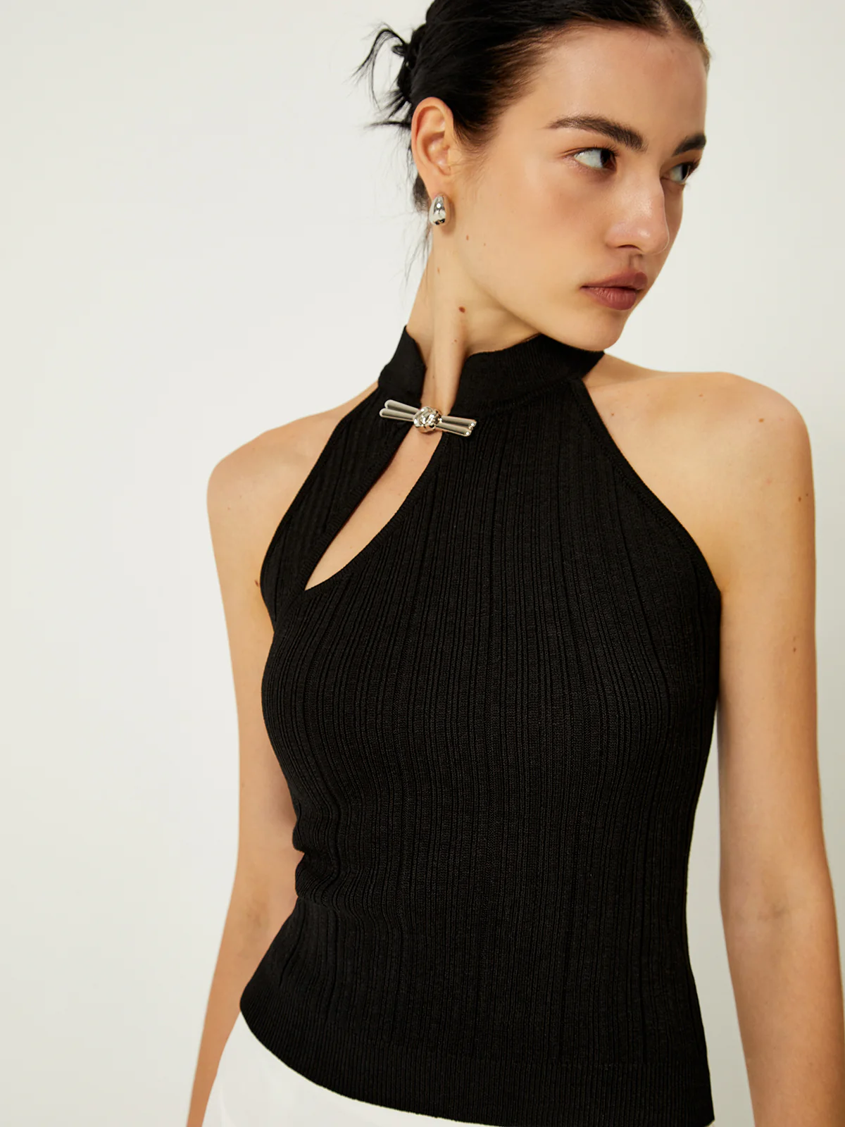 long sleeve glitter sequin dress Galaxy | Black Sequin Turtle-Neck Long-Sleeve Maxi Dress