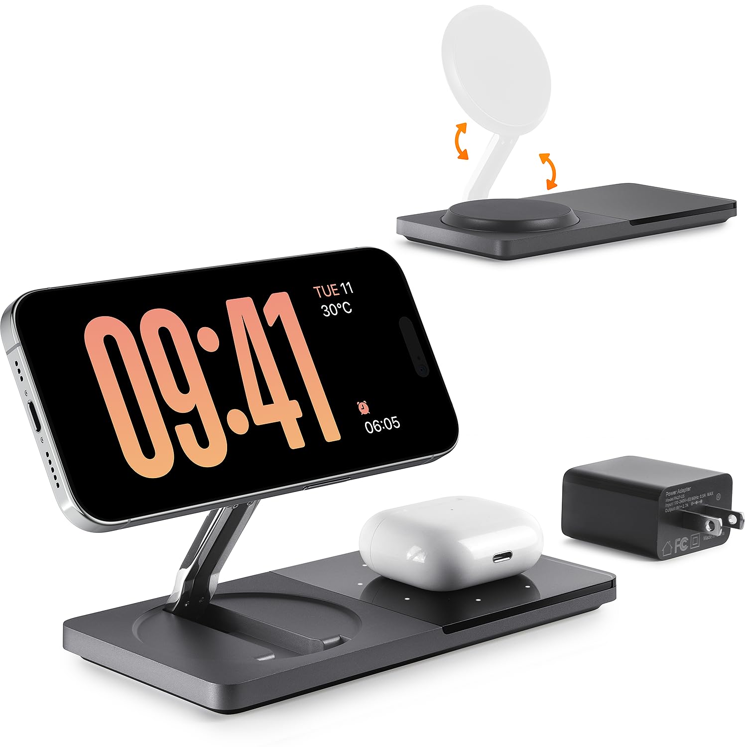 Feature Design : Best Perfomance Wireless Charger cover photo collage
