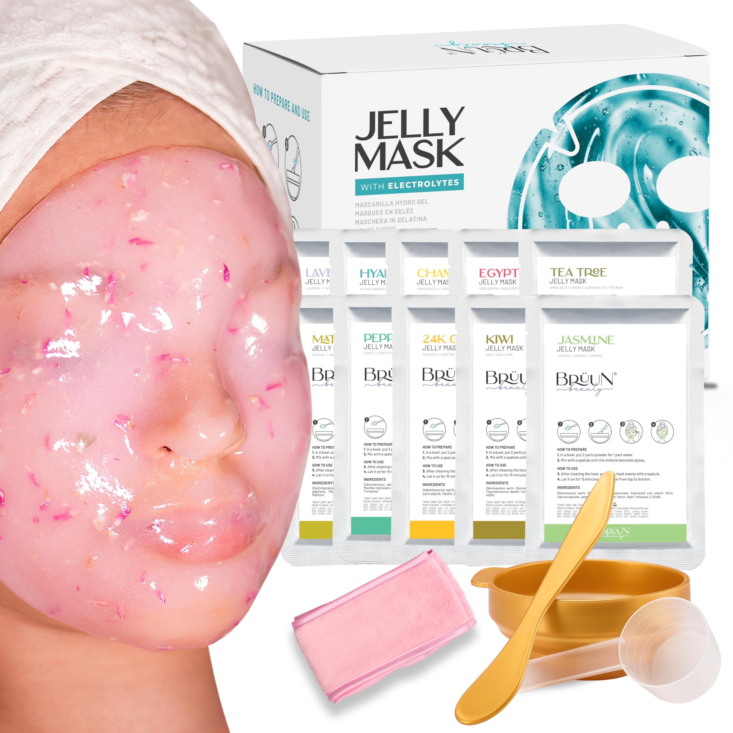 Purity & Glow : Detoxifying Skin Mask cover photo collage