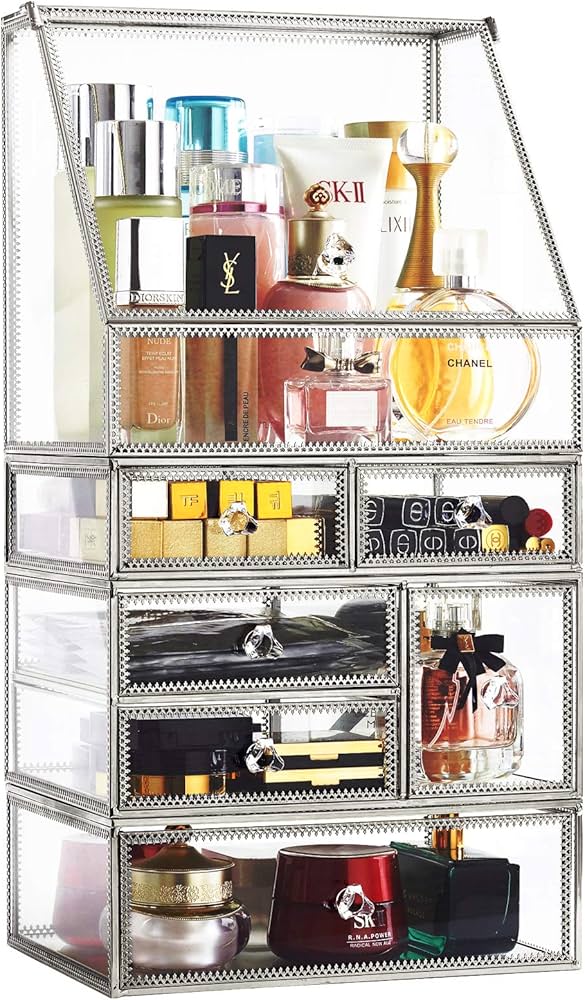 Affordable Makeup Organizers That Look Luxe cover photo collage