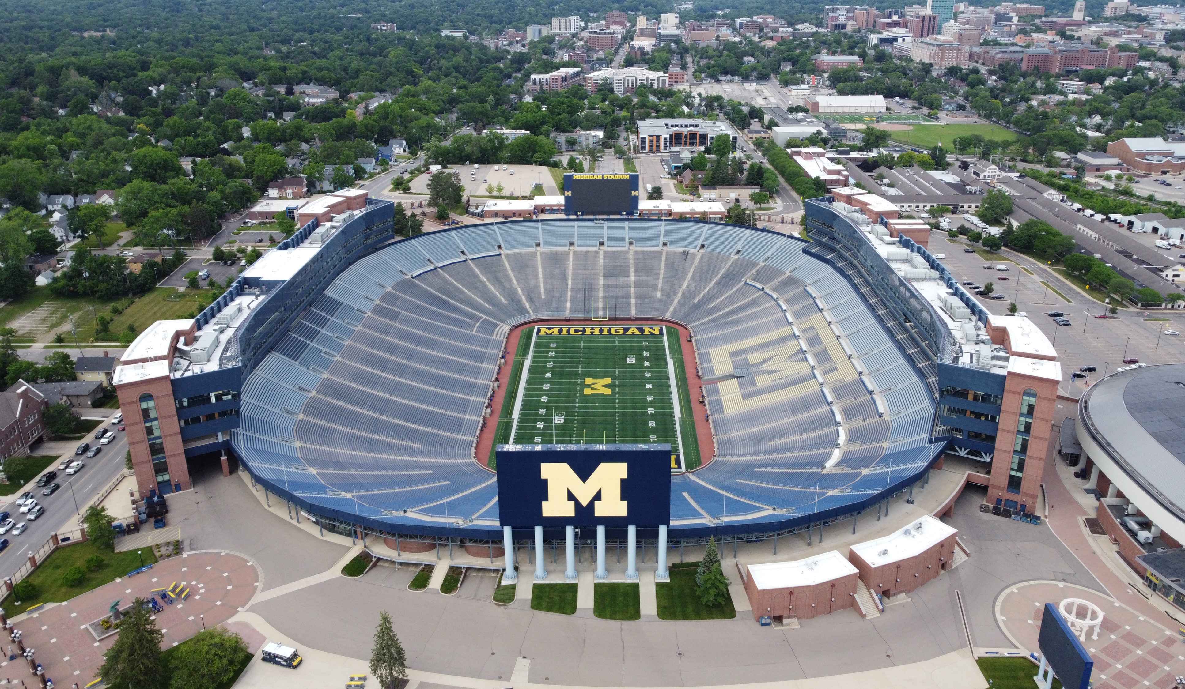 Michigan Wolverines cover photo collage