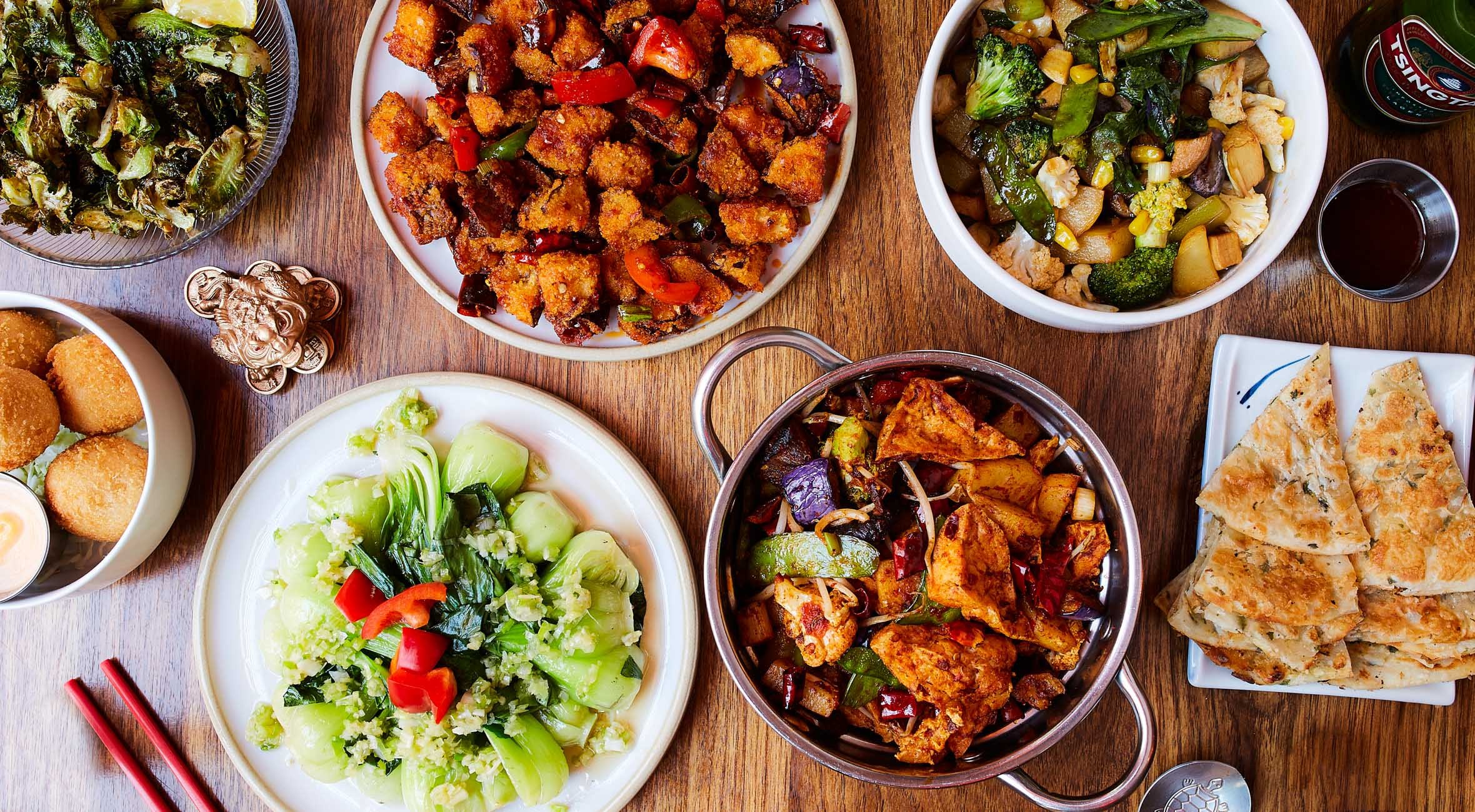 *Actually* Tasty Vegan Spots in NYC cover photo collage