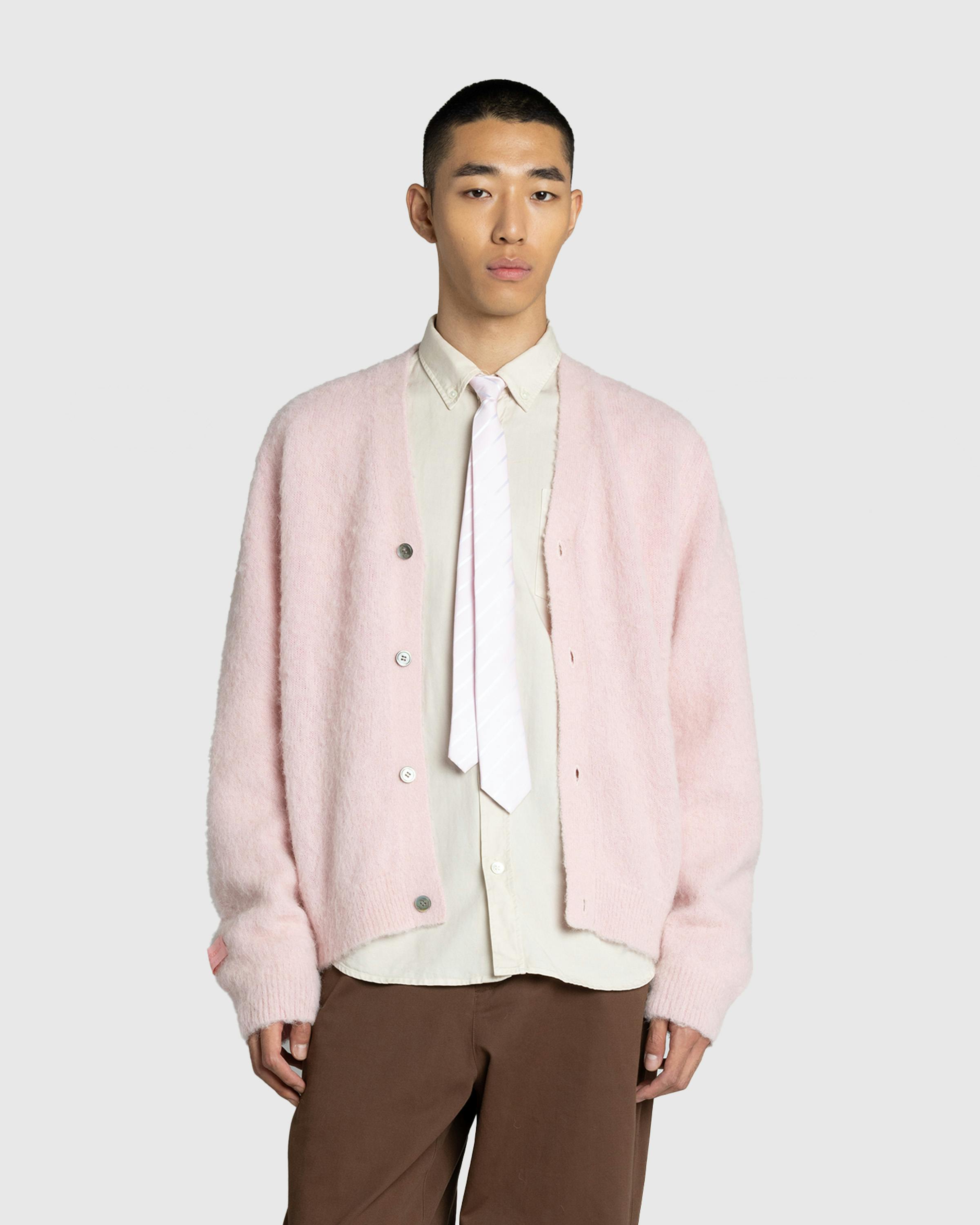 カーディガン Katie FLUFFY long cardigan katie's pink cardigan dupes