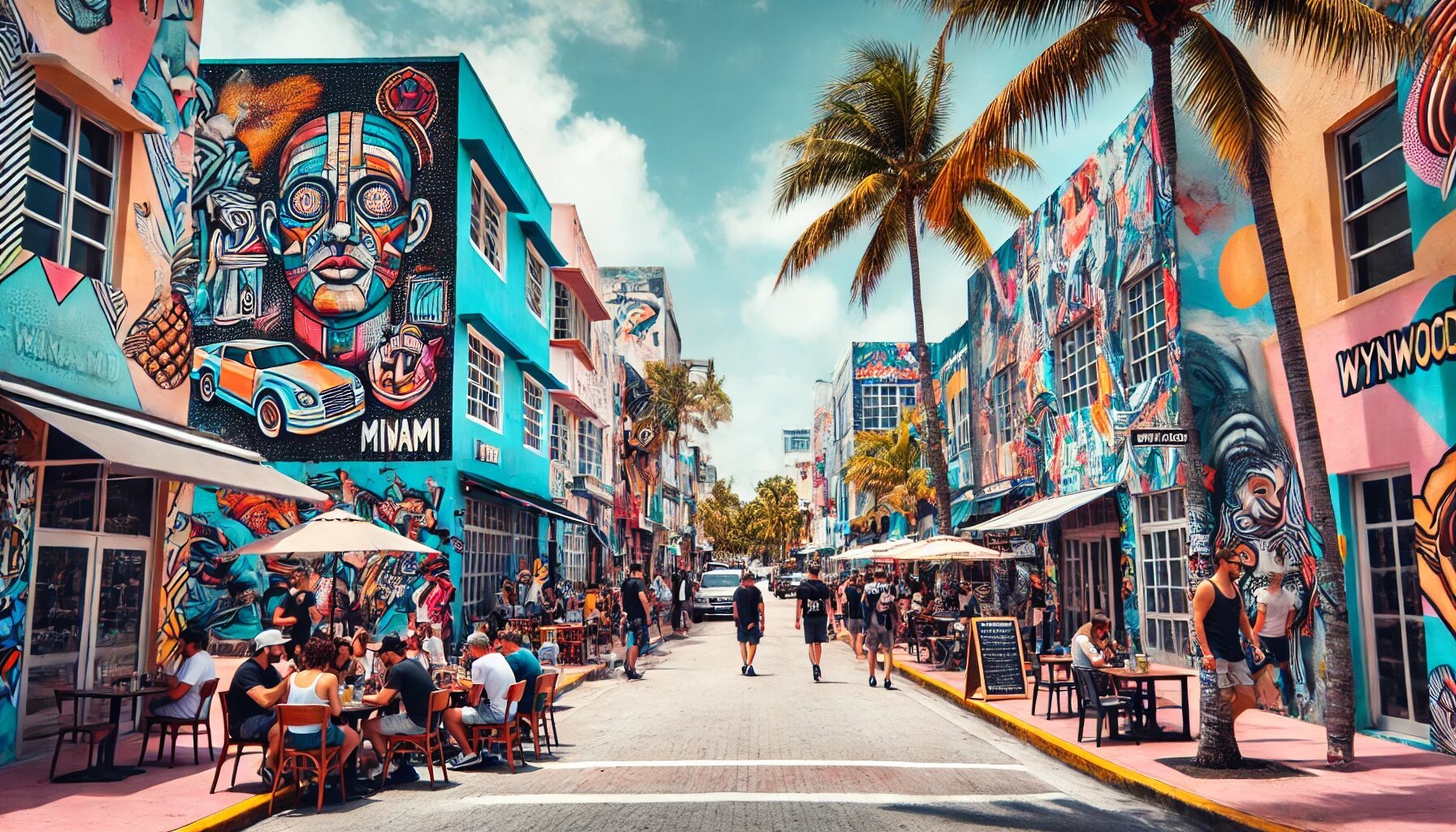 Must Visit Places in Miami 🌴☀️🥥 cover photo collage