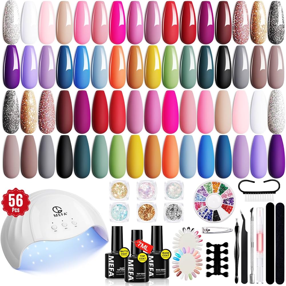 AT-HOME GEL NAIL PRODUCTS cover photo collage