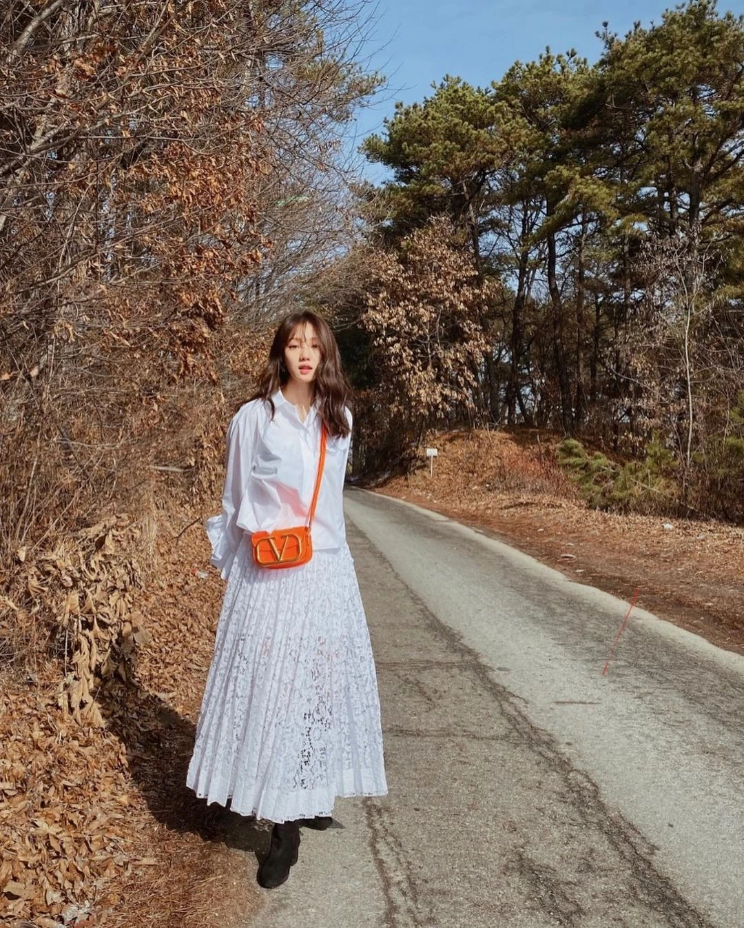 dress korean style Spring Women Midi Dress Sweet Korean Style Nylon Cotton Patchwork V-neck Long Sleeve Wrap Hip Fishtail Robe Femme Party Vestido
