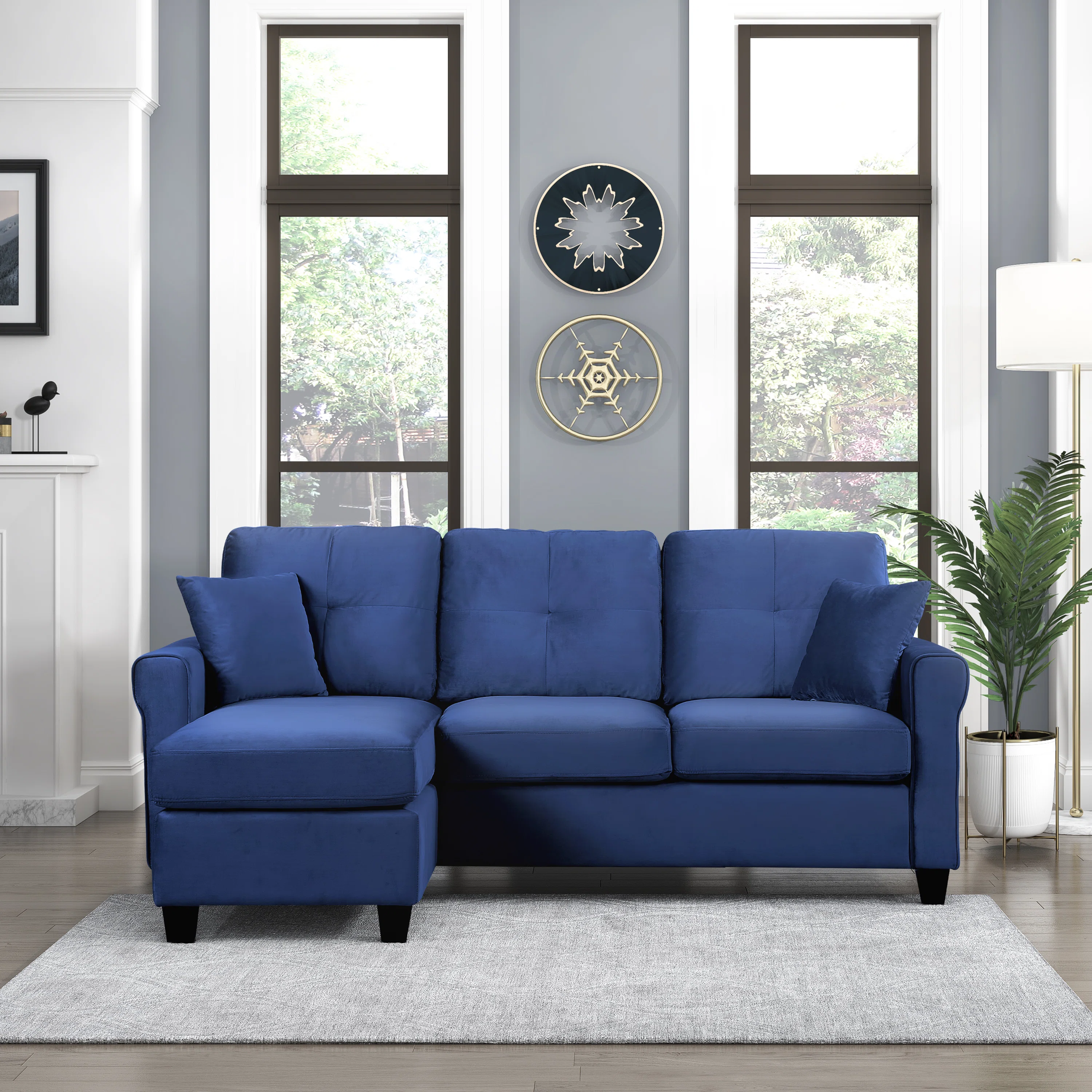 Blue Aesthetic Home Finds cover photo collage