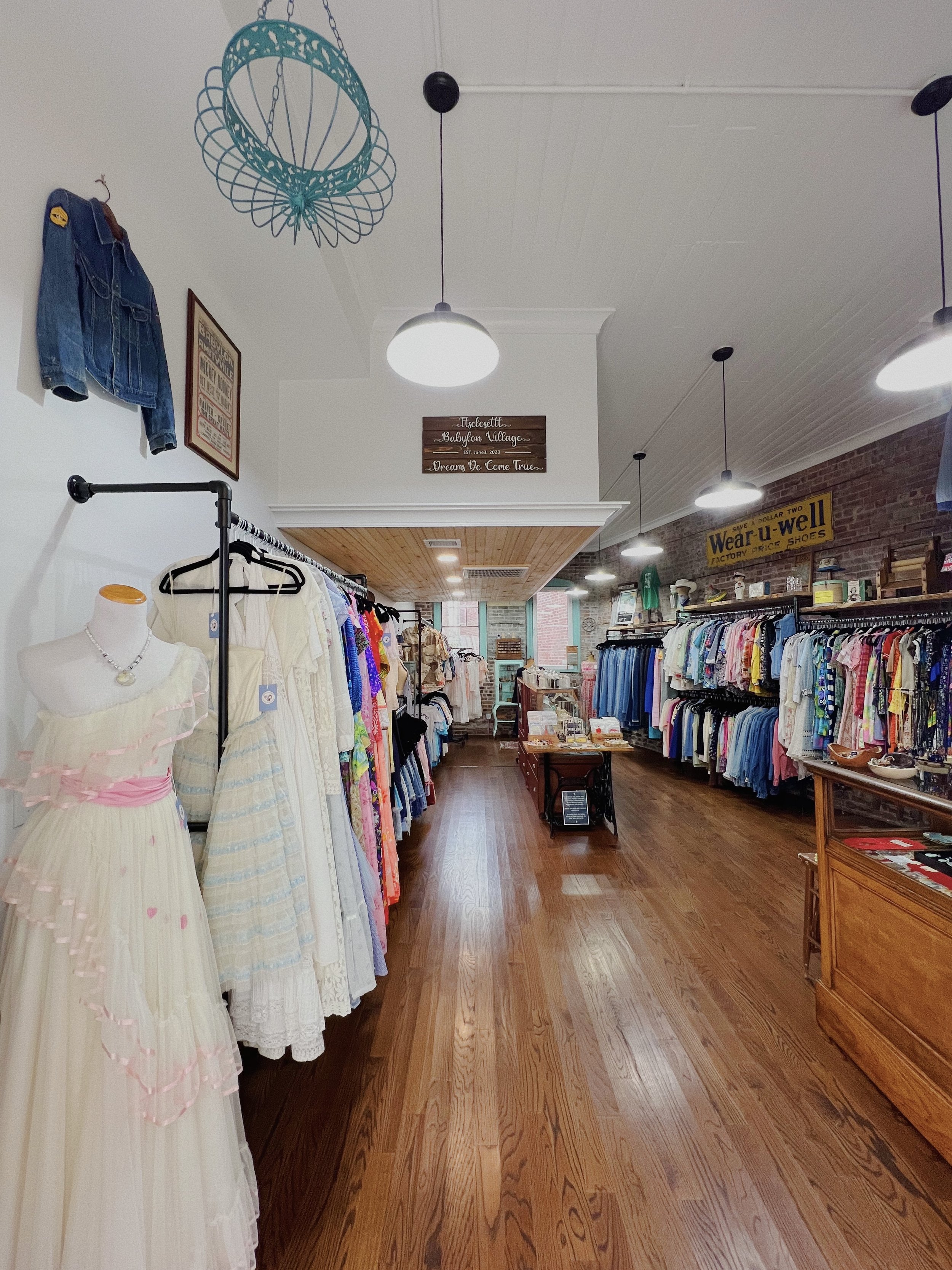 The Long Island Vintage Guide: Thrift Shops, Vintage Stores, Antiques, and more! cover photo collage