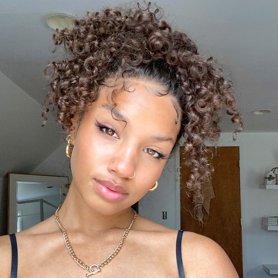 My Favorite Curly Hair Content Creators cover photo collage