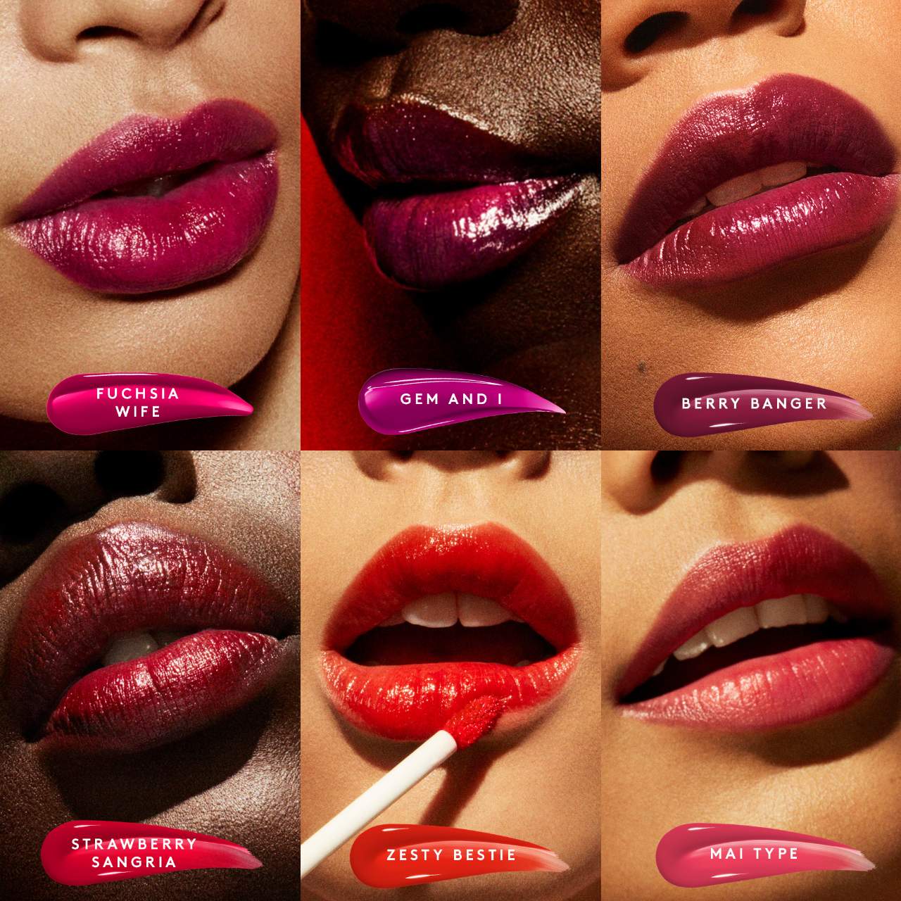 One click away from better looking lips cover photo collage