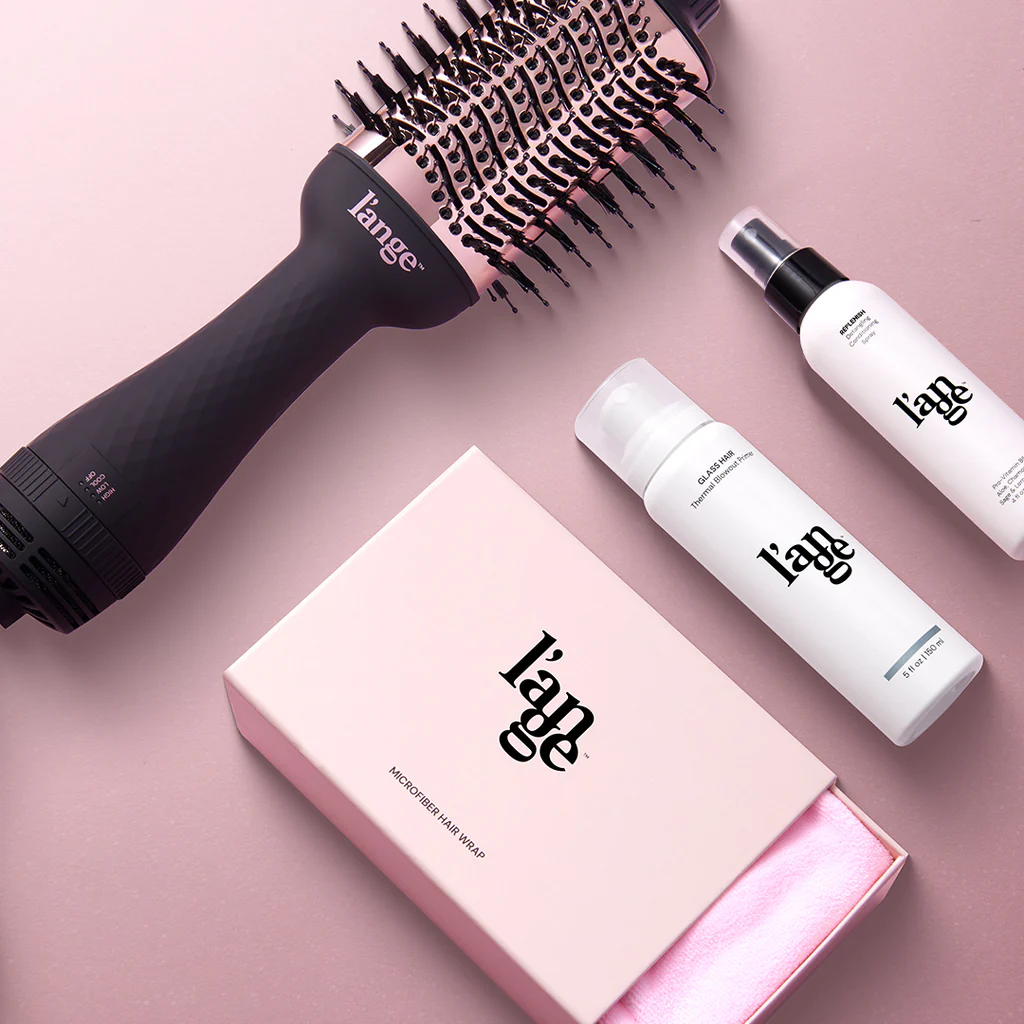 Hair Styling Tools and Products cover photo collage