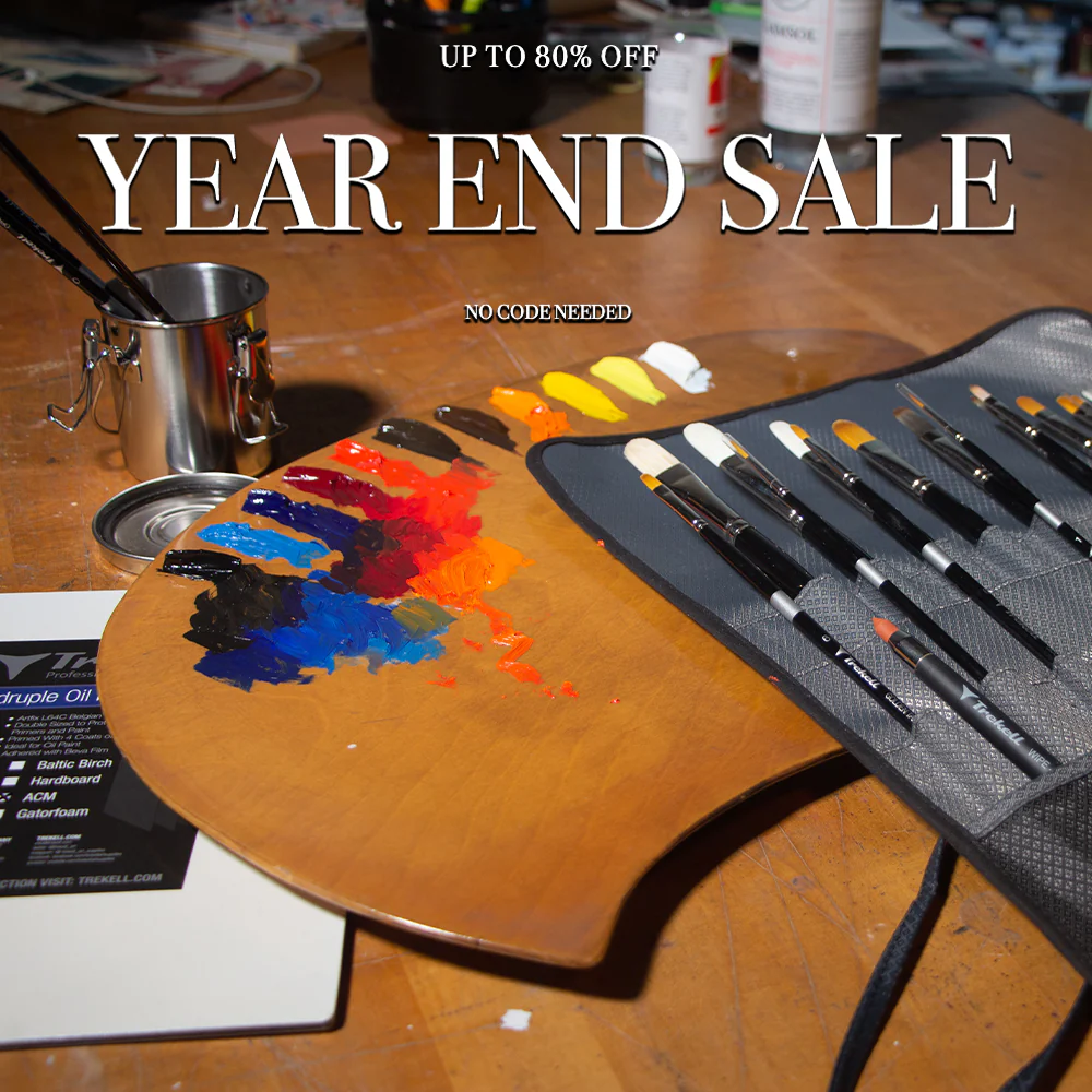 Art supplies cover photo collage