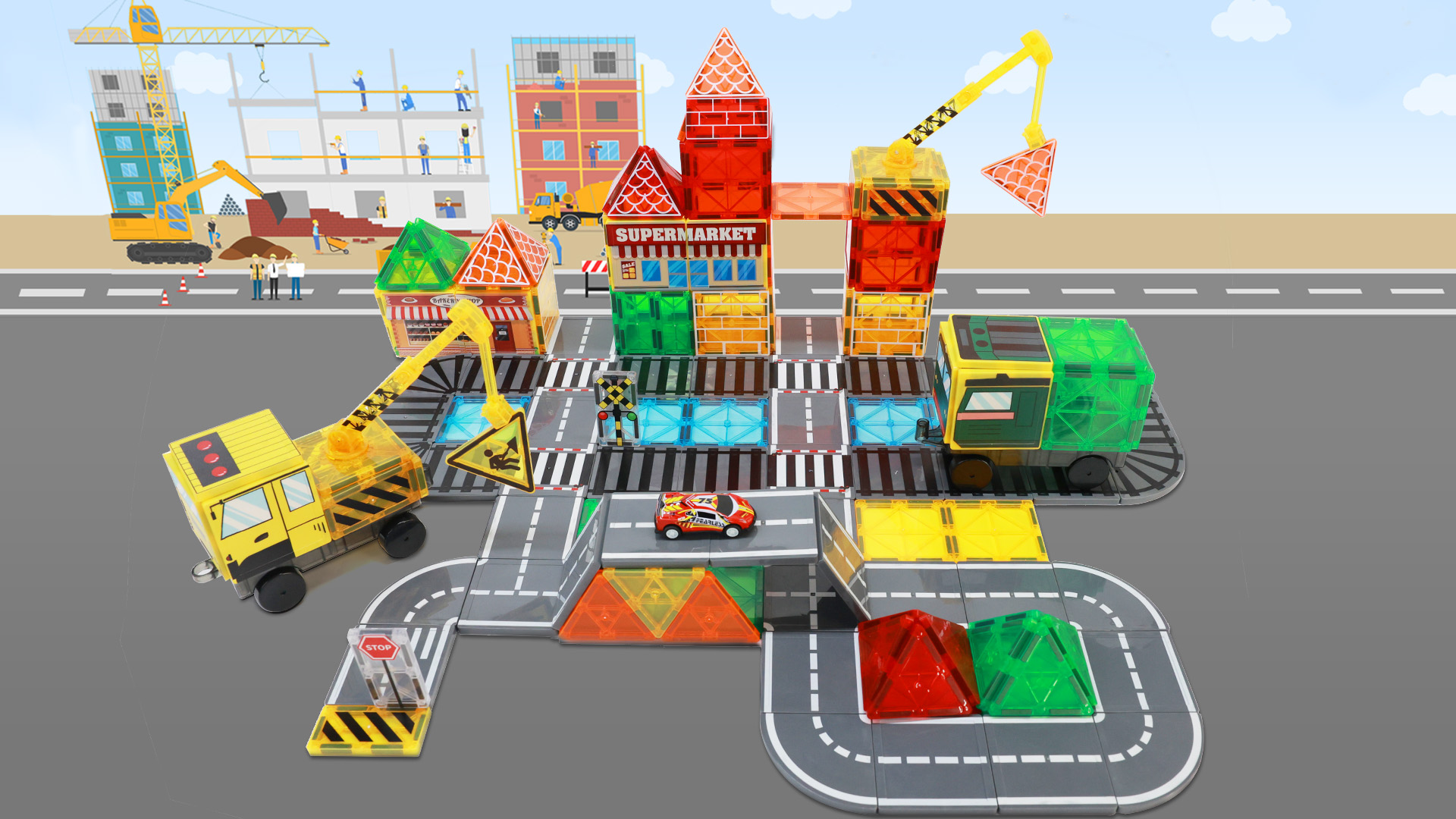 Kids Toys cover photo collage