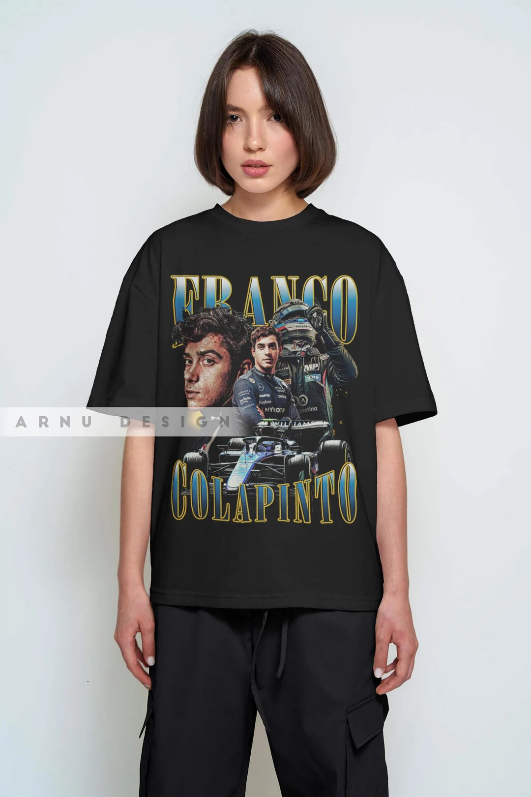 Franco Colapinto Merch cover photo collage