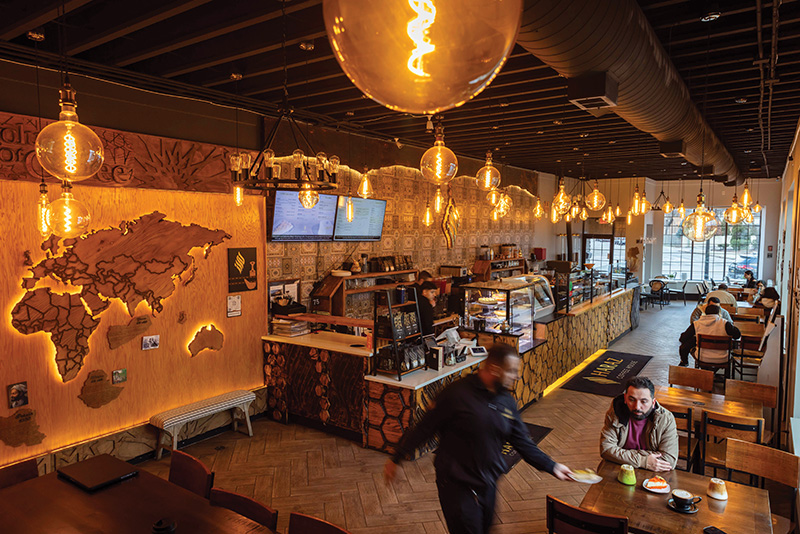 The Best Coffee Spots in Metro Detroit cover photo collage