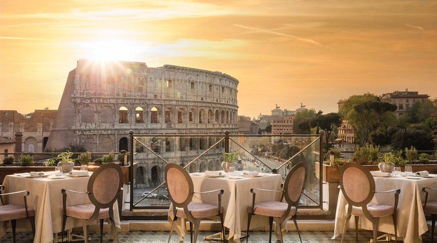 Roman Holiday: Eternal City, Luxe Stays & Italian Classics cover photo collage