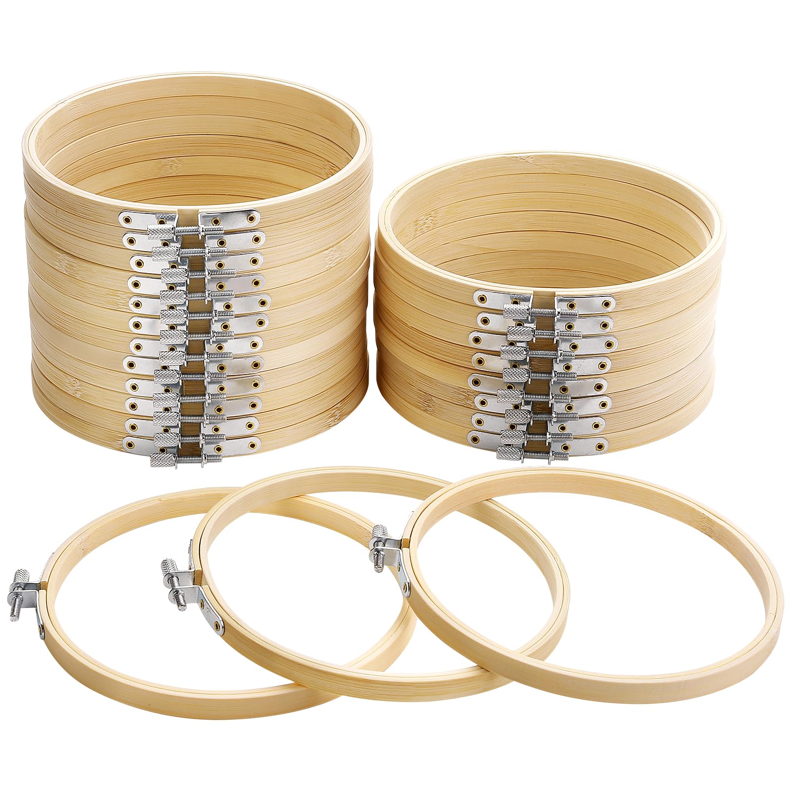 My go-to embroidery supplies cover photo collage