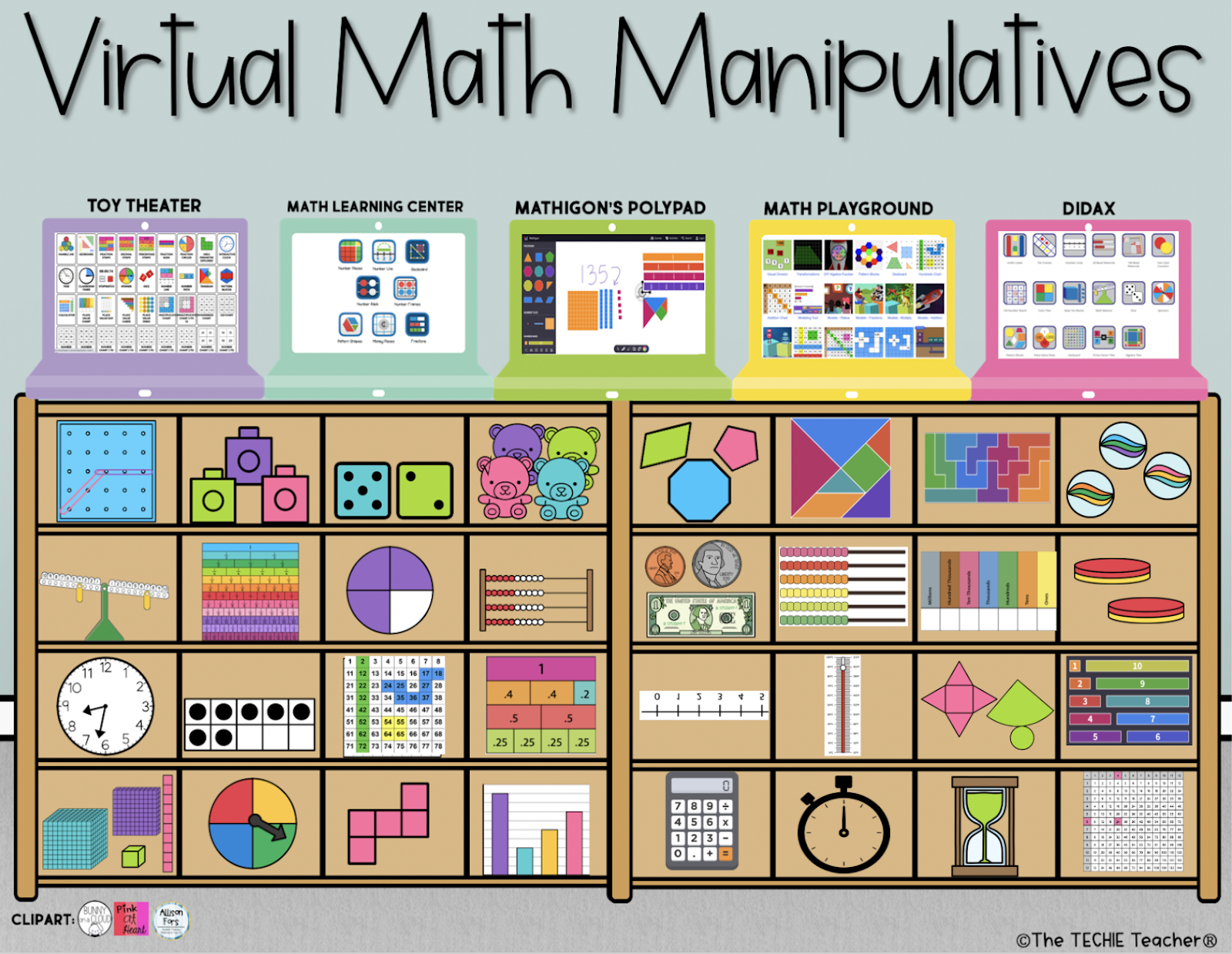 Best Math Websites/Apps to Support Learning and make it a little bit easier with technology! (FREE!!!) cover photo collage