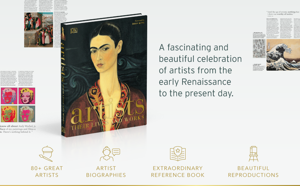 Guide for Artists and Art Lovers Gift Giving cover photo collage