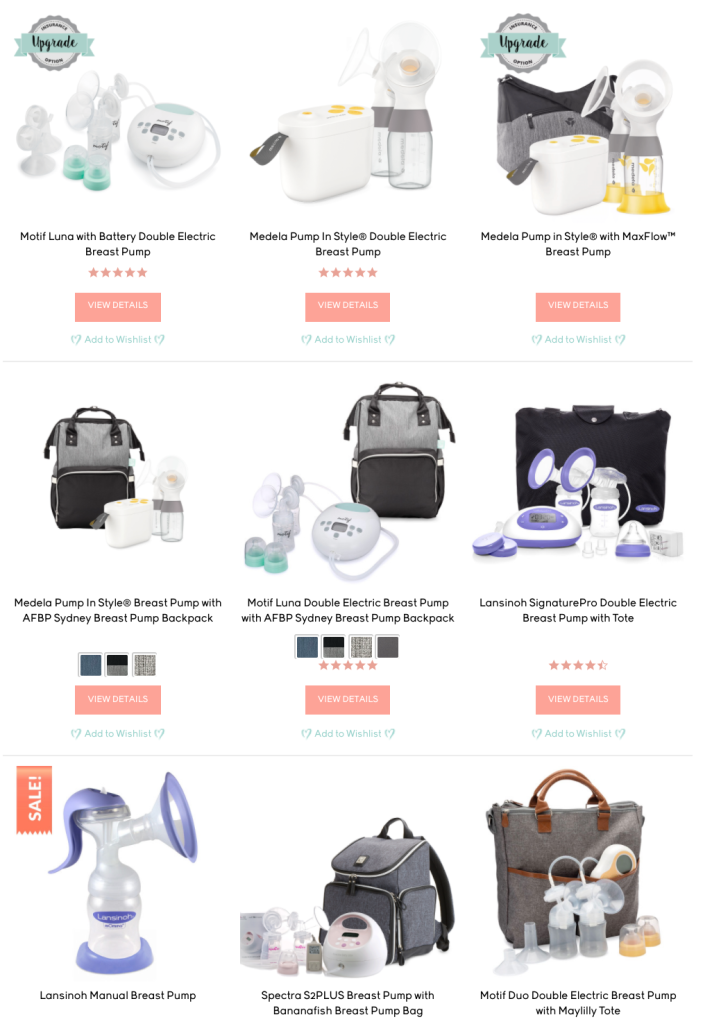 Breastfeeding/Pumping Must Haves cover photo collage