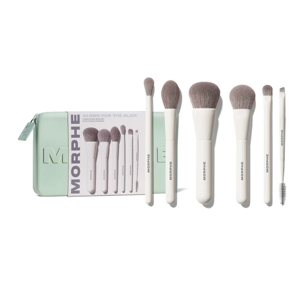 Makeup tools cover photo collage