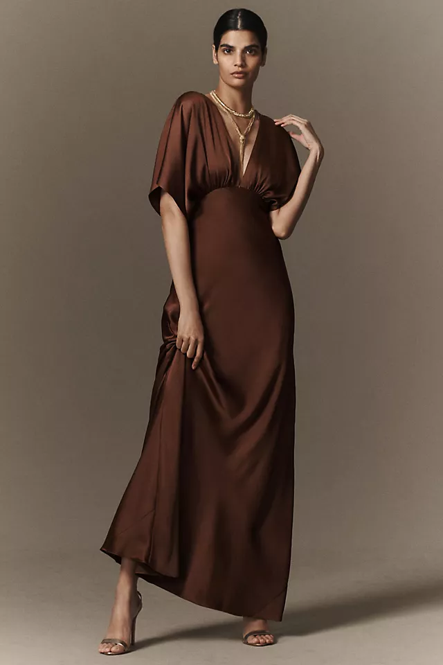 chinese dress ladies Sabina Musayev Franny Dress Jet Black / S main image 1