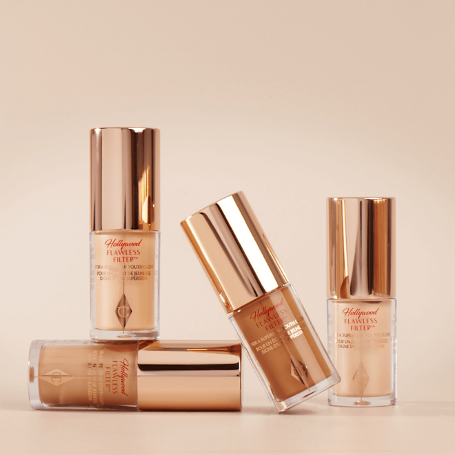 Glowy Makeup Routine cover photo collage