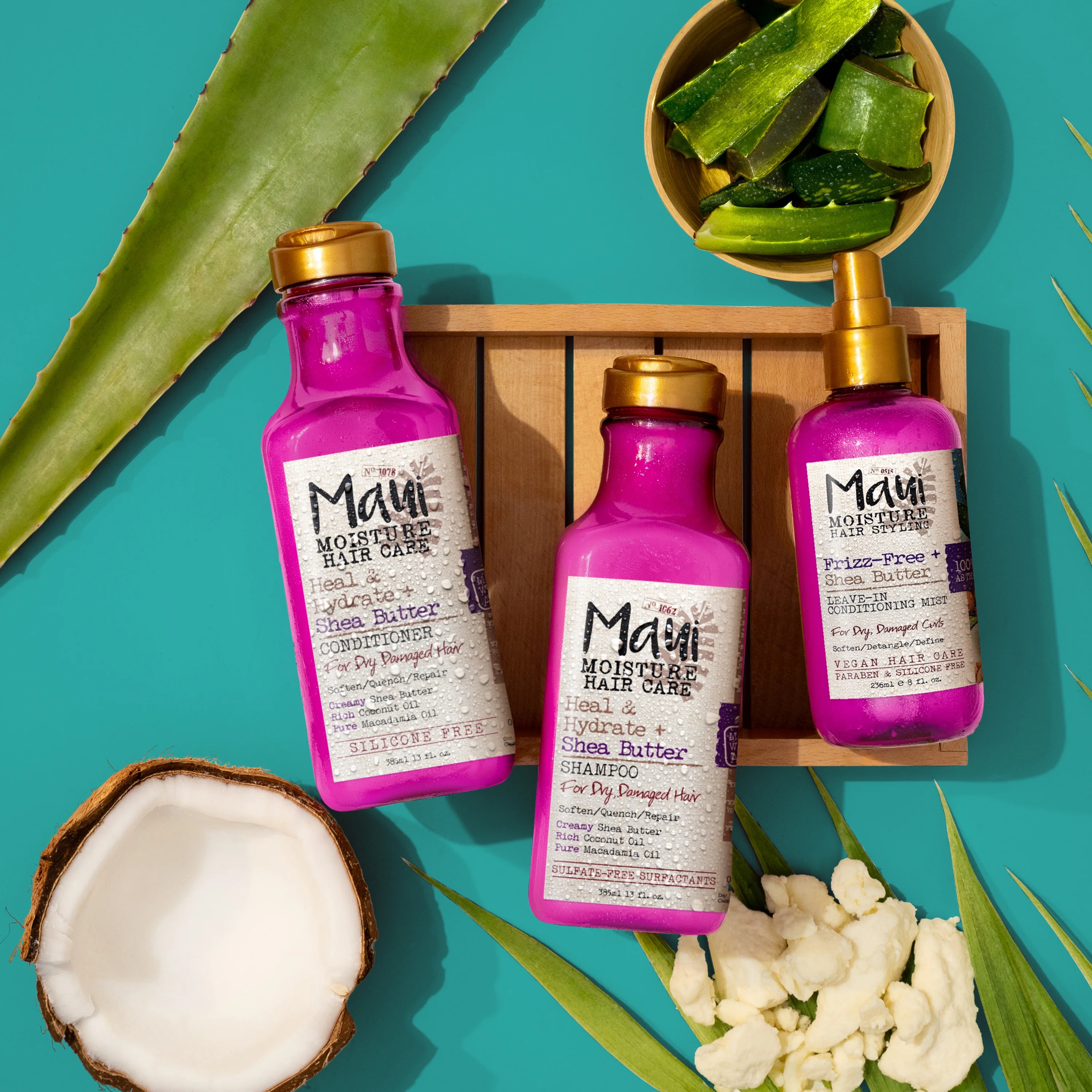 Favourite hair products for washing and styling cover photo collage