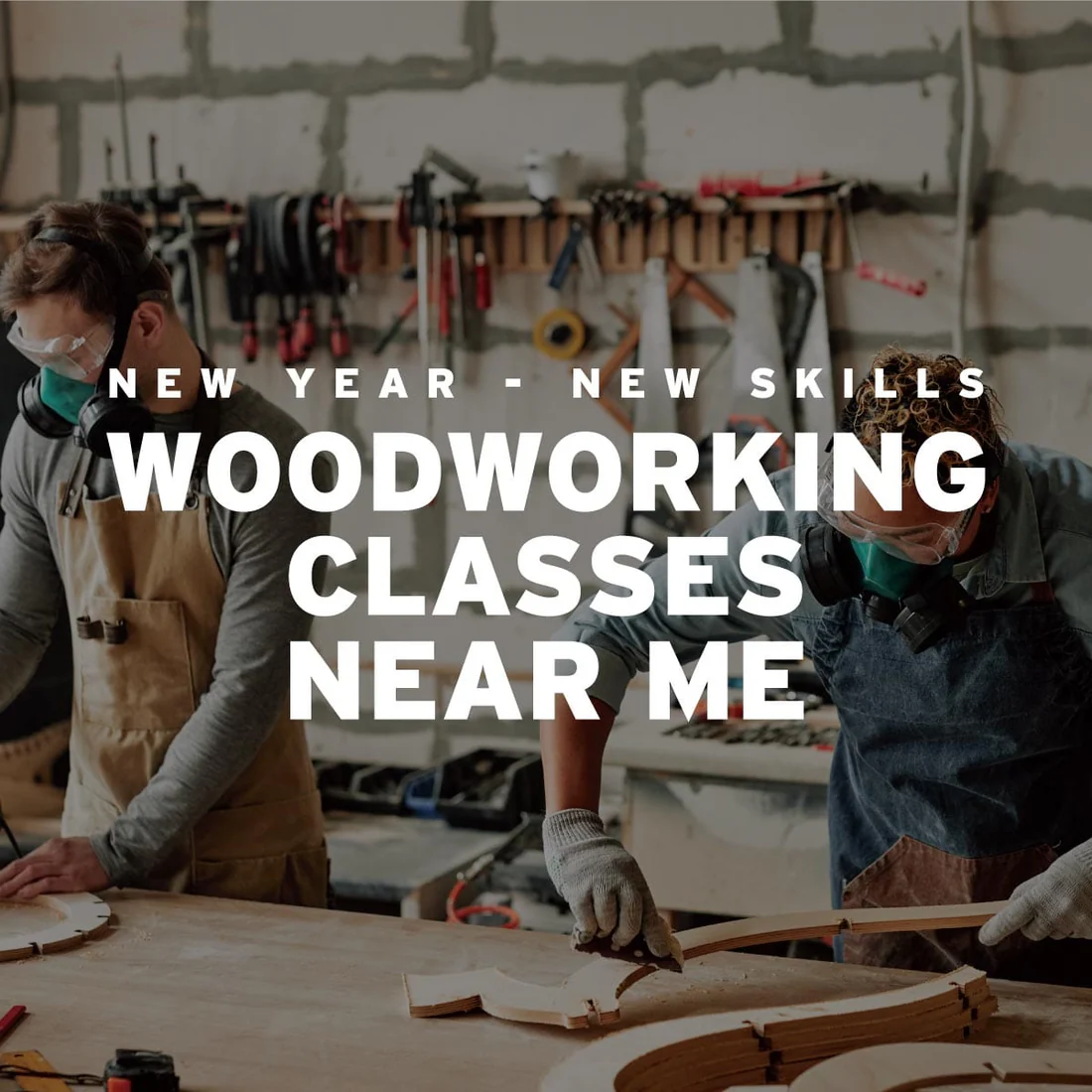 My Newest Venture, Woodworking! cover photo collage