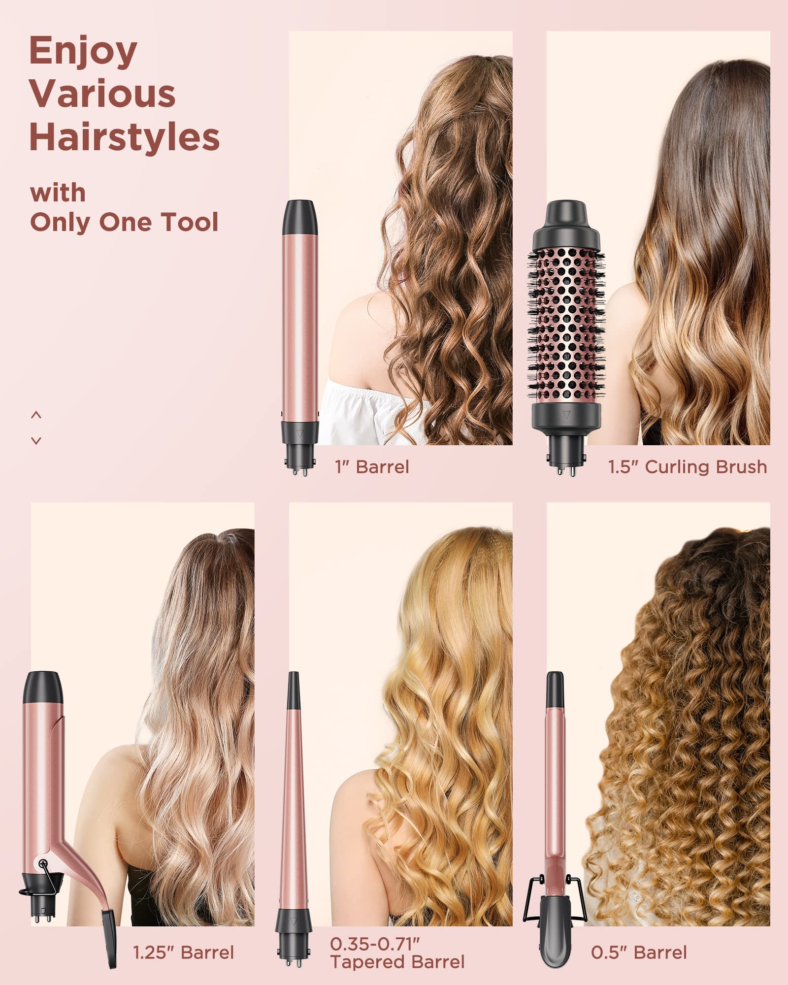 Skin and hair cover photo collage
