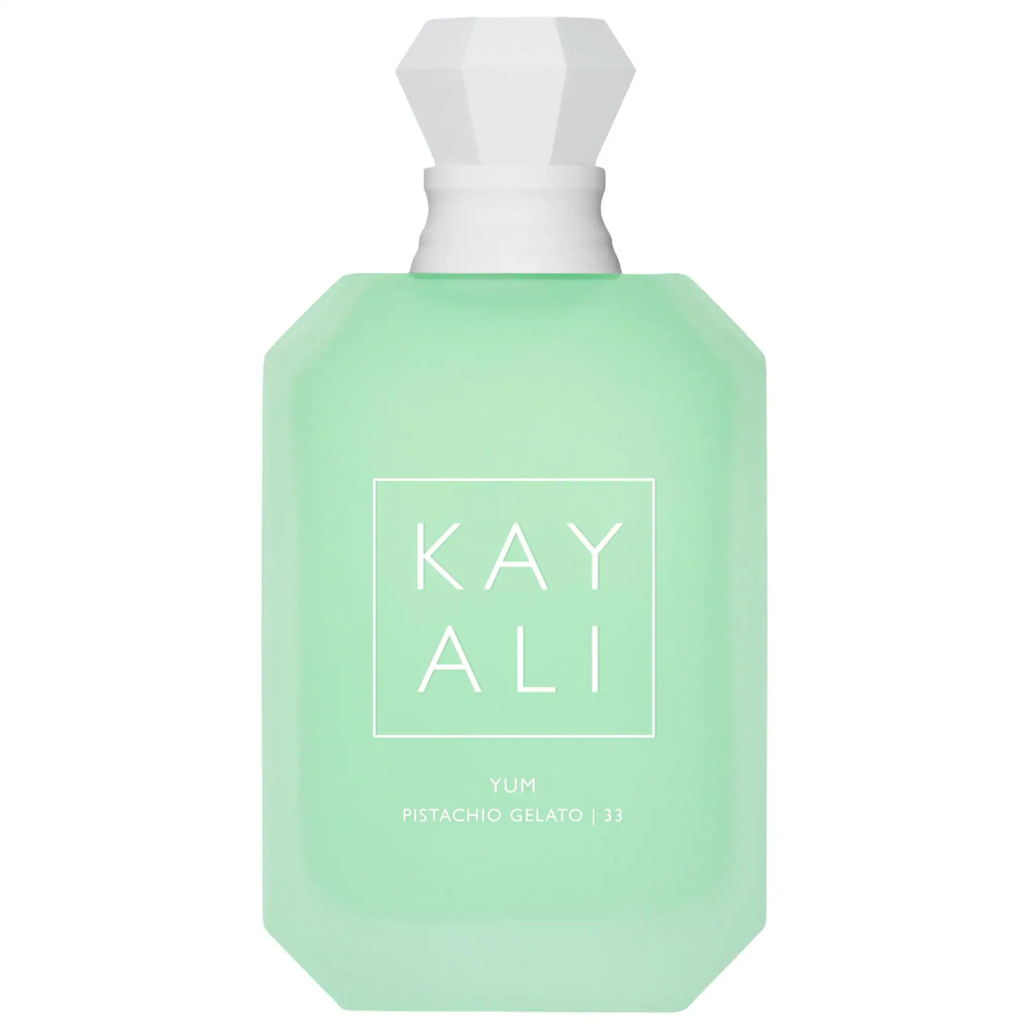 Layering Kayali Pistachio cover photo collage