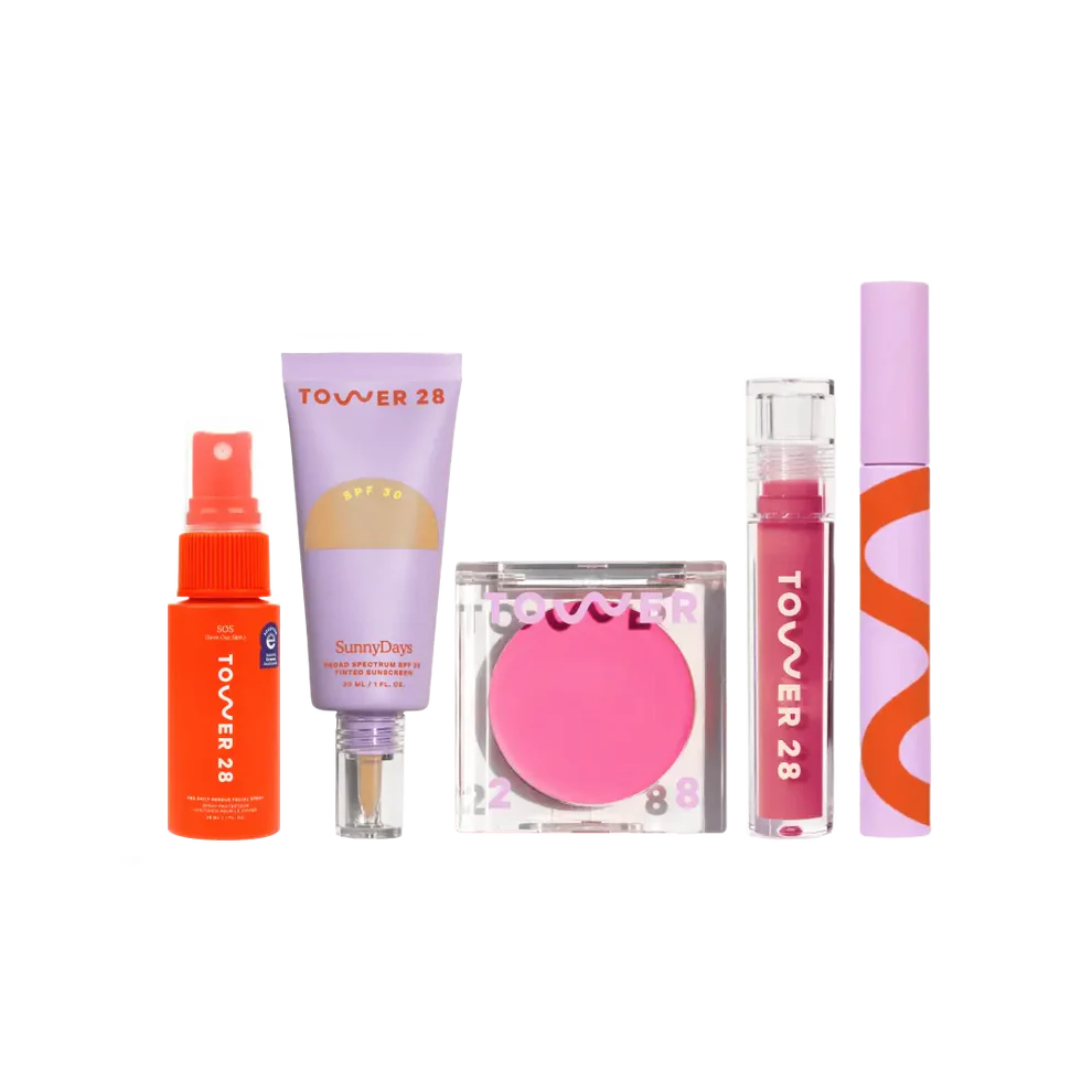 skincare must have cover photo collage