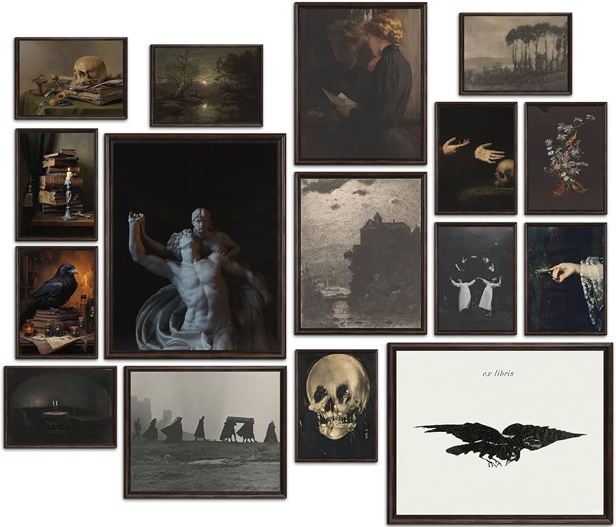 Gothic Decor cover photo collage