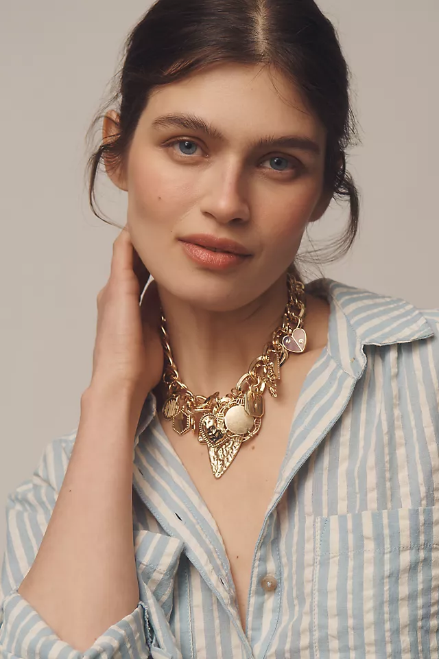 gold jewelry that will make you feel like royalty! cover photo collage
