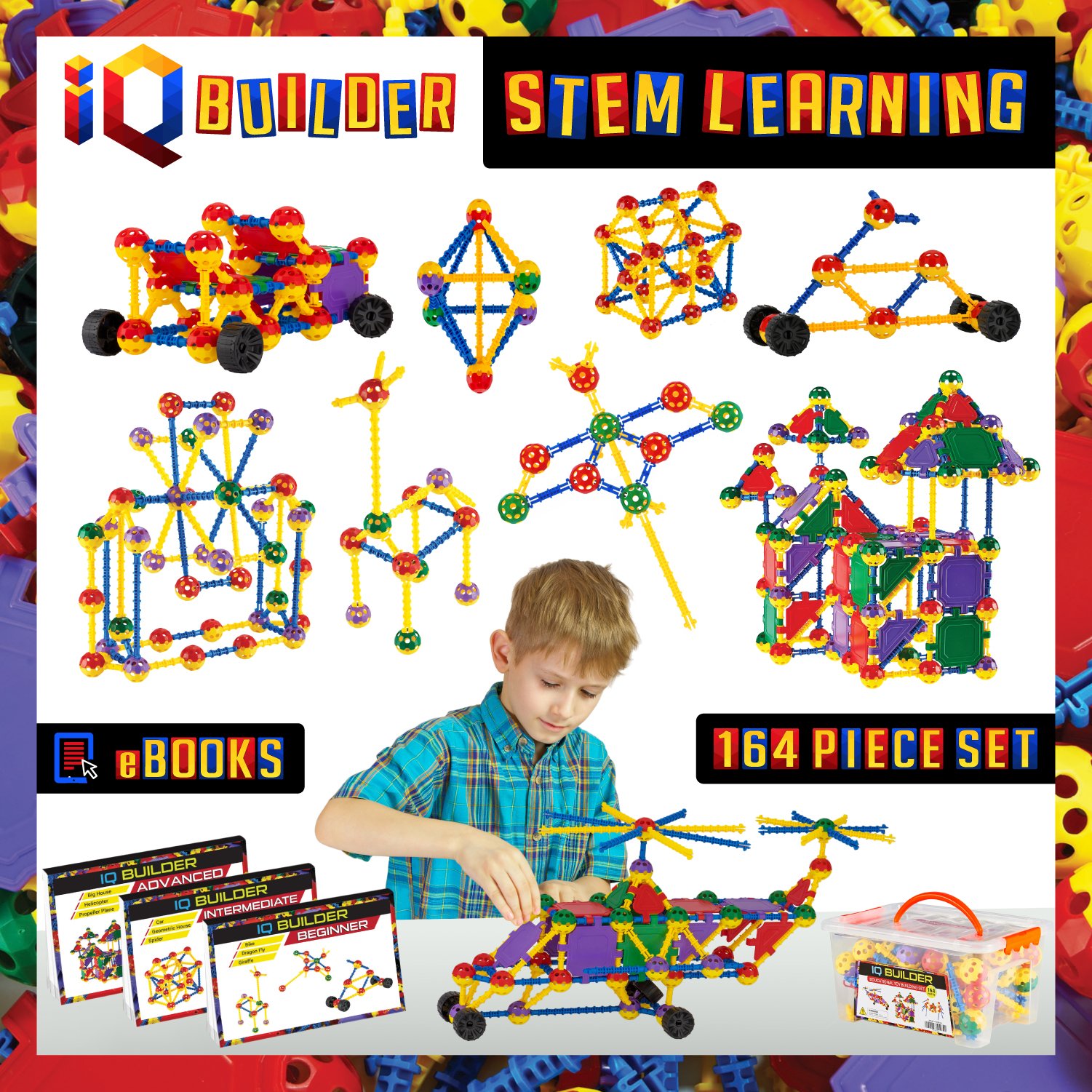 Educational Toy for Kids (Young & Old) cover photo collage